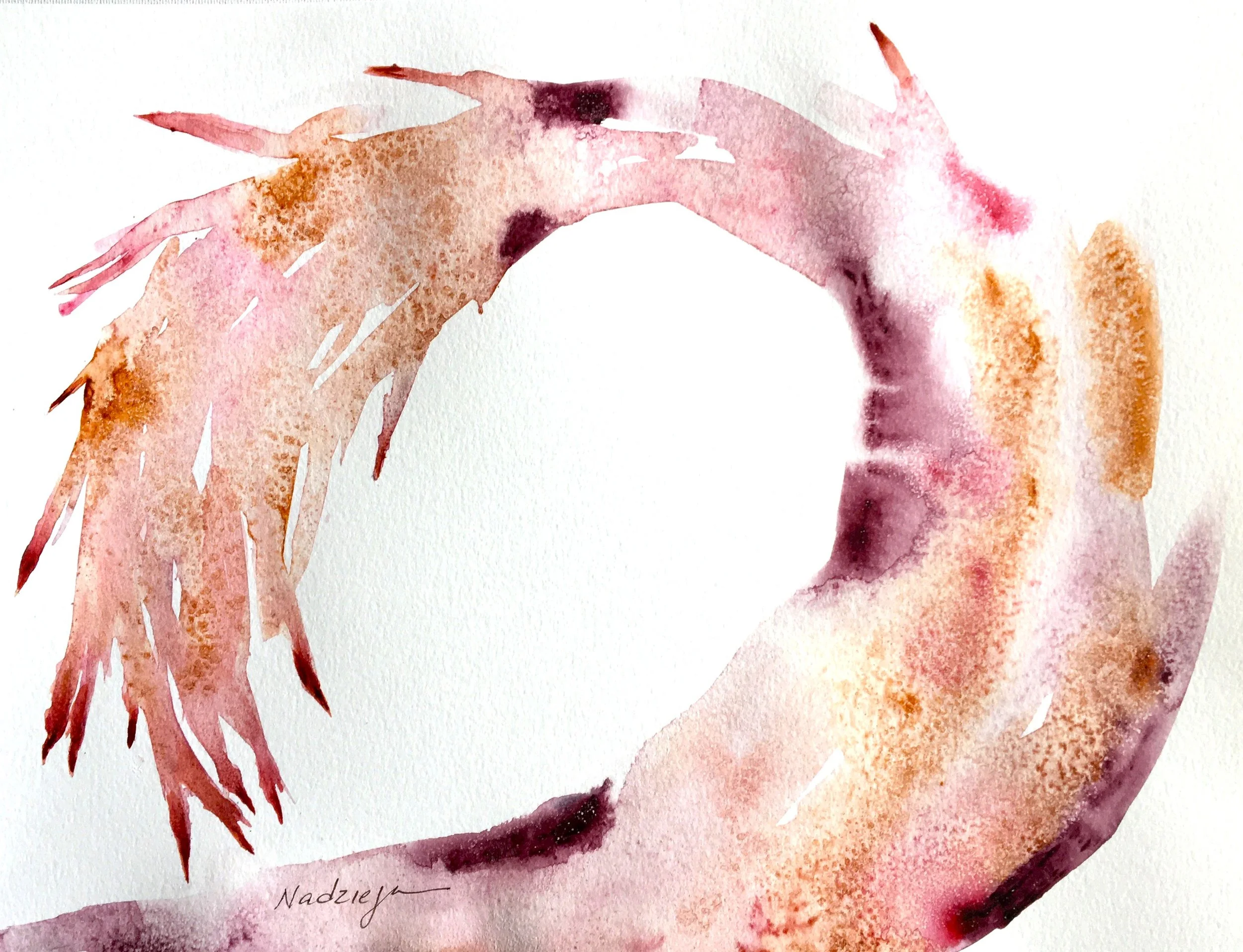 Restraint
Watercolor on Paper
11" x 14"