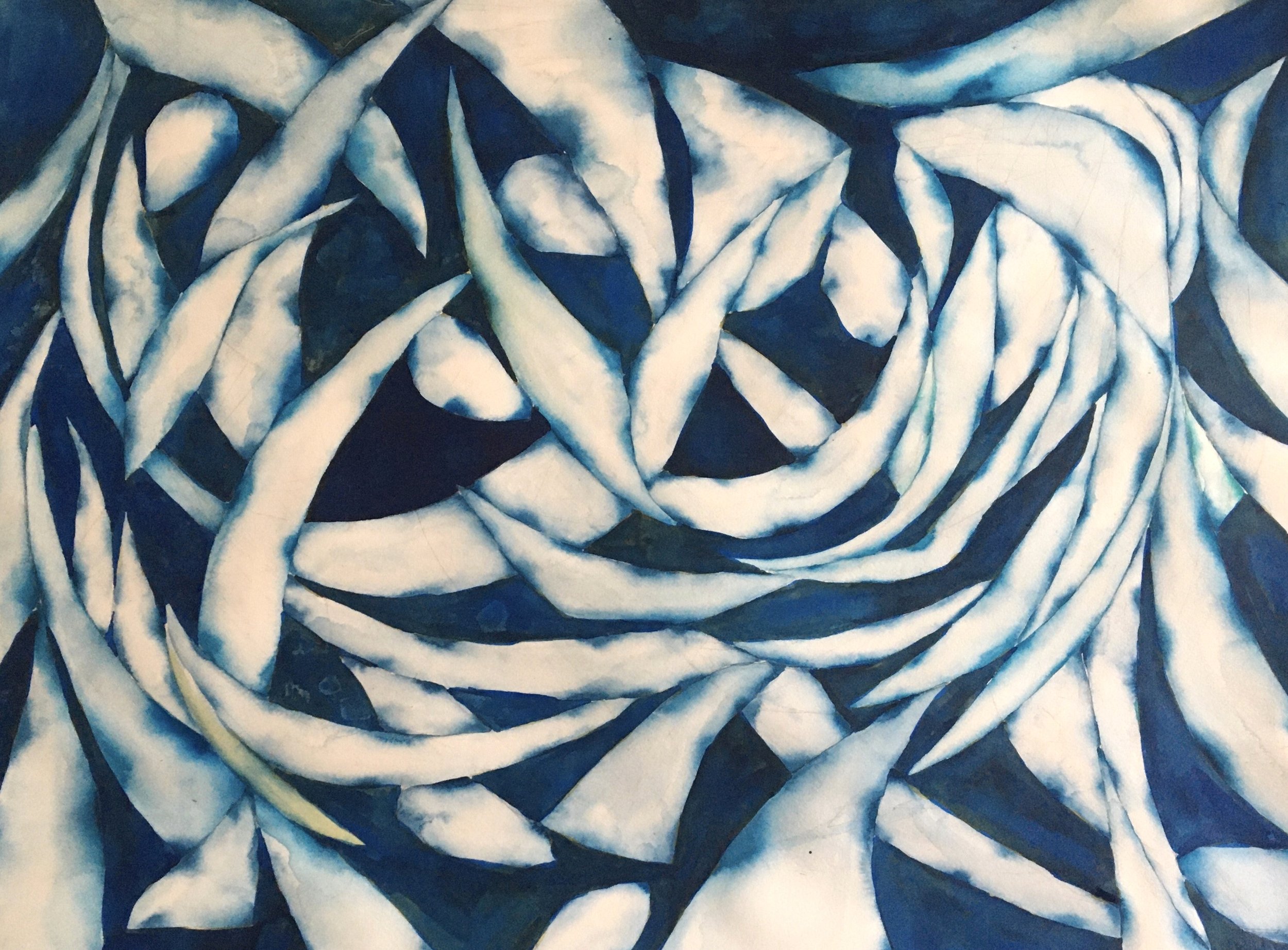 Shifting Paths
Watercolor on Paper
20" x 30"