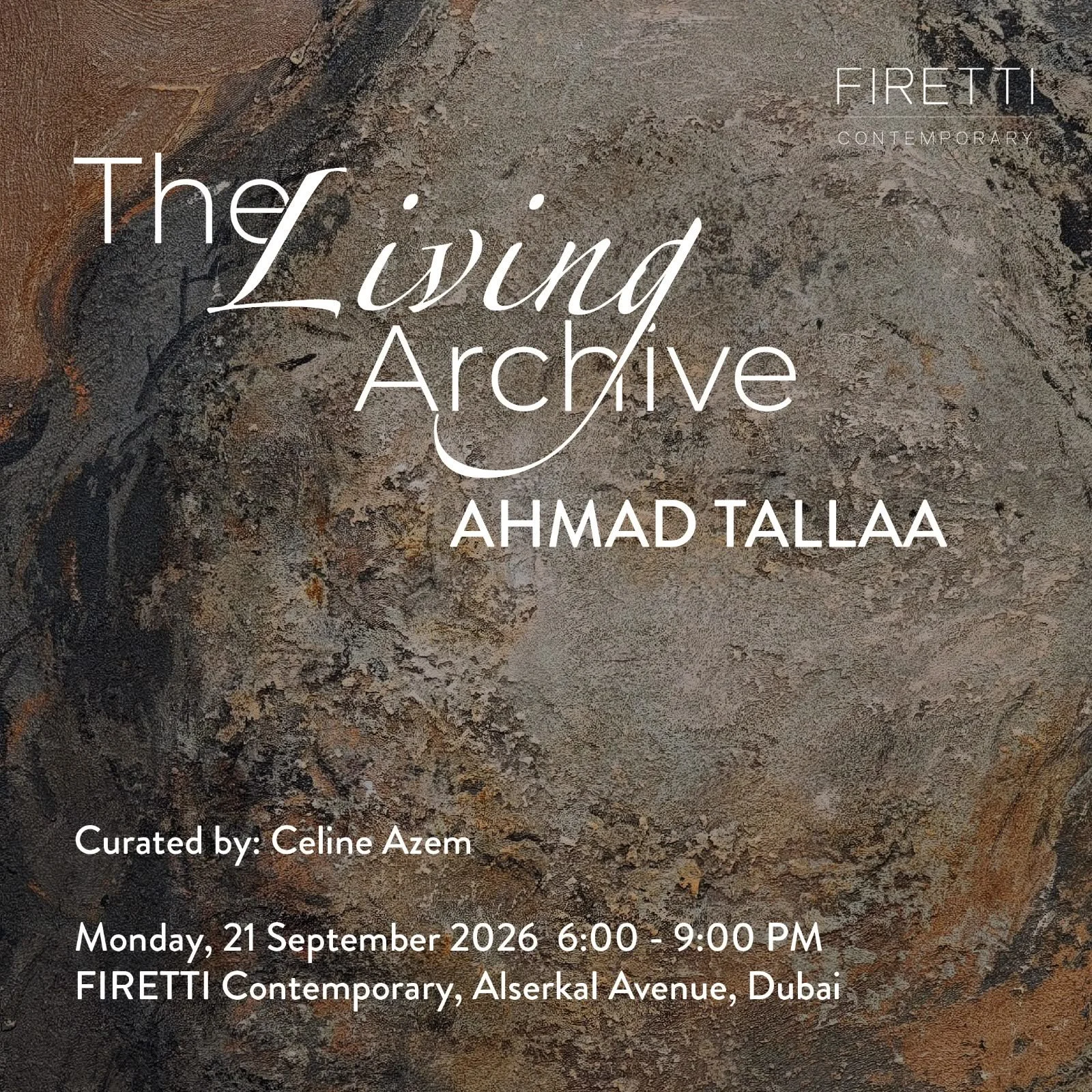 The Living Archive - Ahmad Tallaa solo exhibition