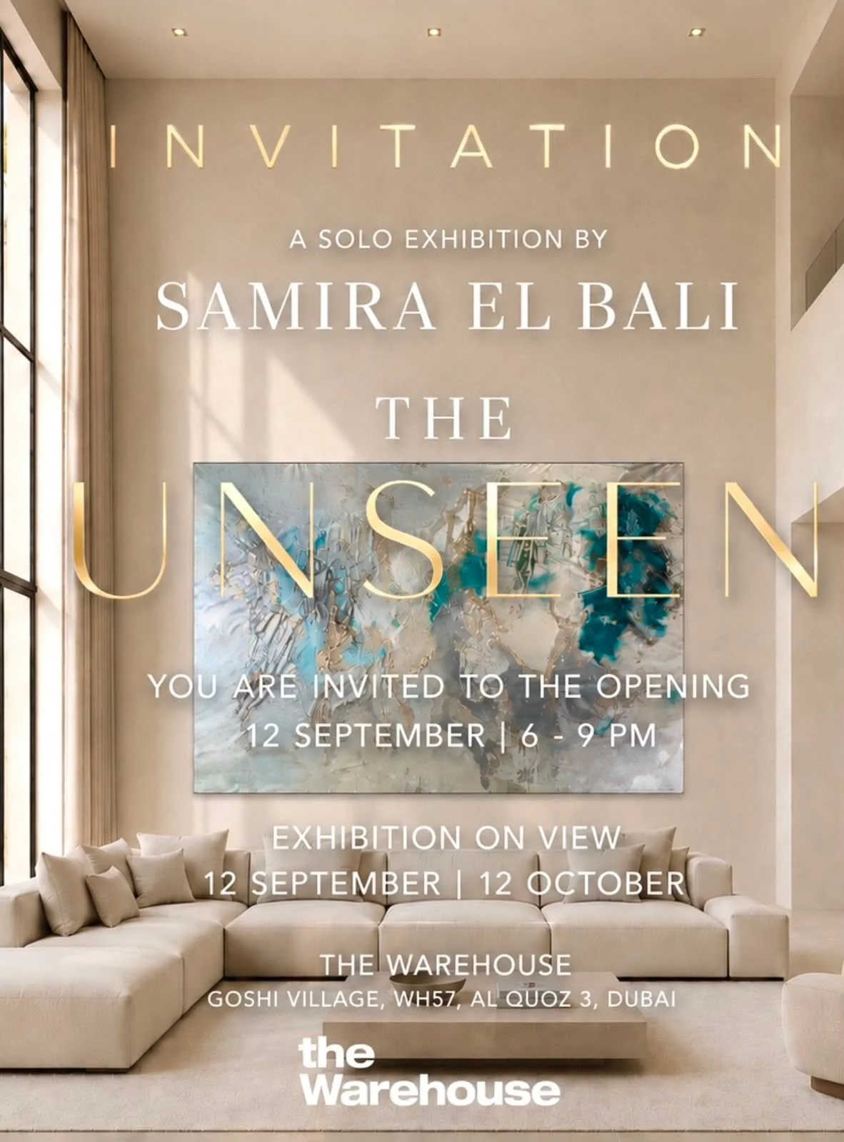 The Unseen - Samira El Bali solo exhibition