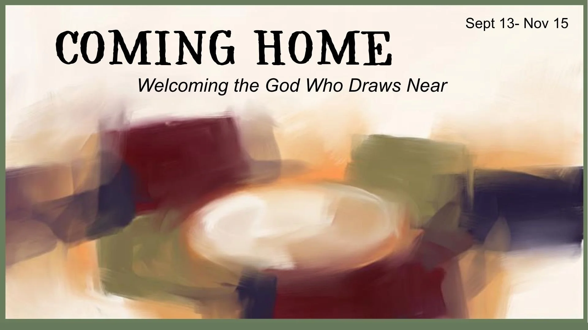 Communion, Community, Commission