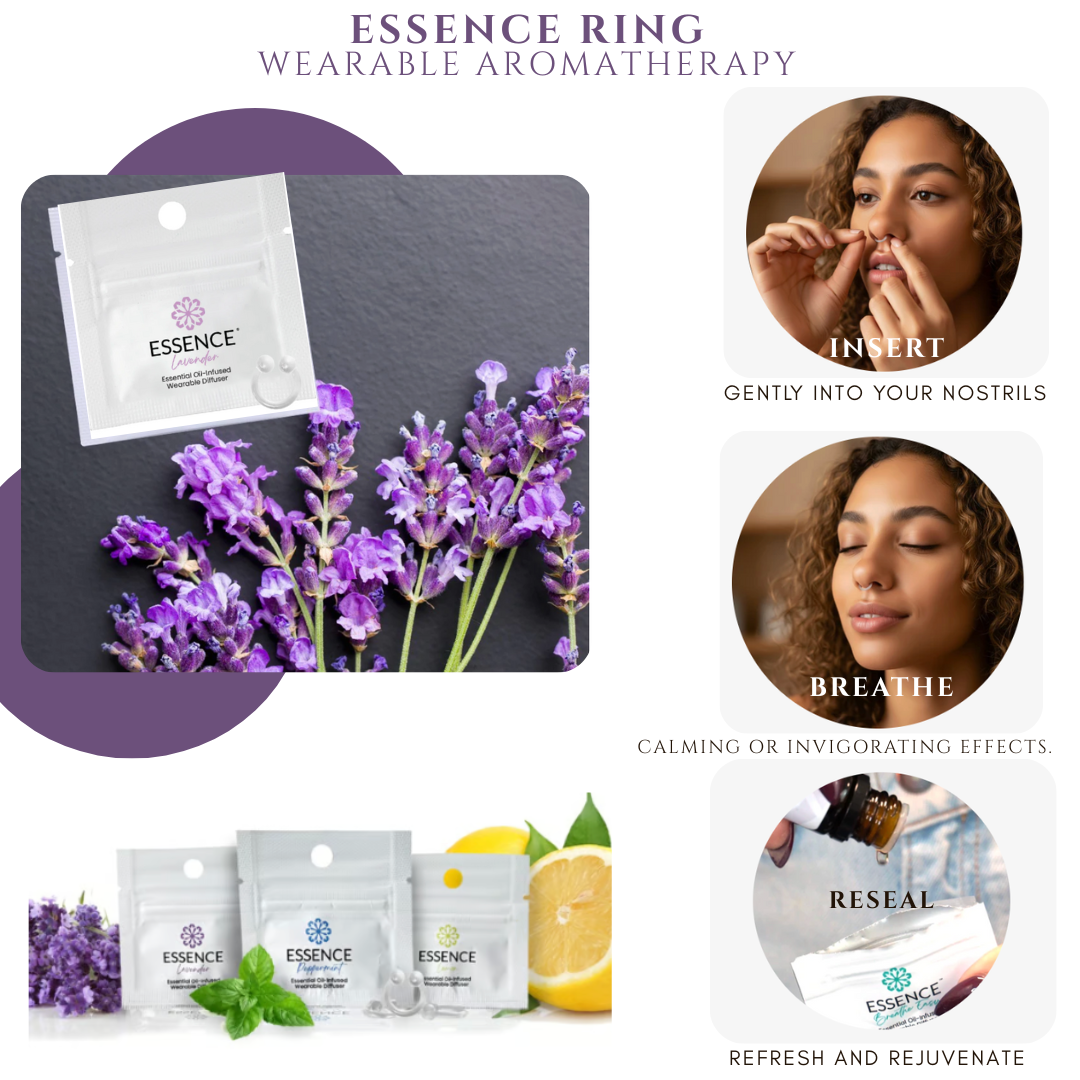 Aromatherapy Ring 
{Use Code: "TWT" at checkout)