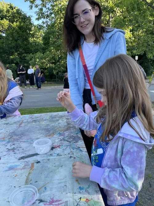 Kids craft table 