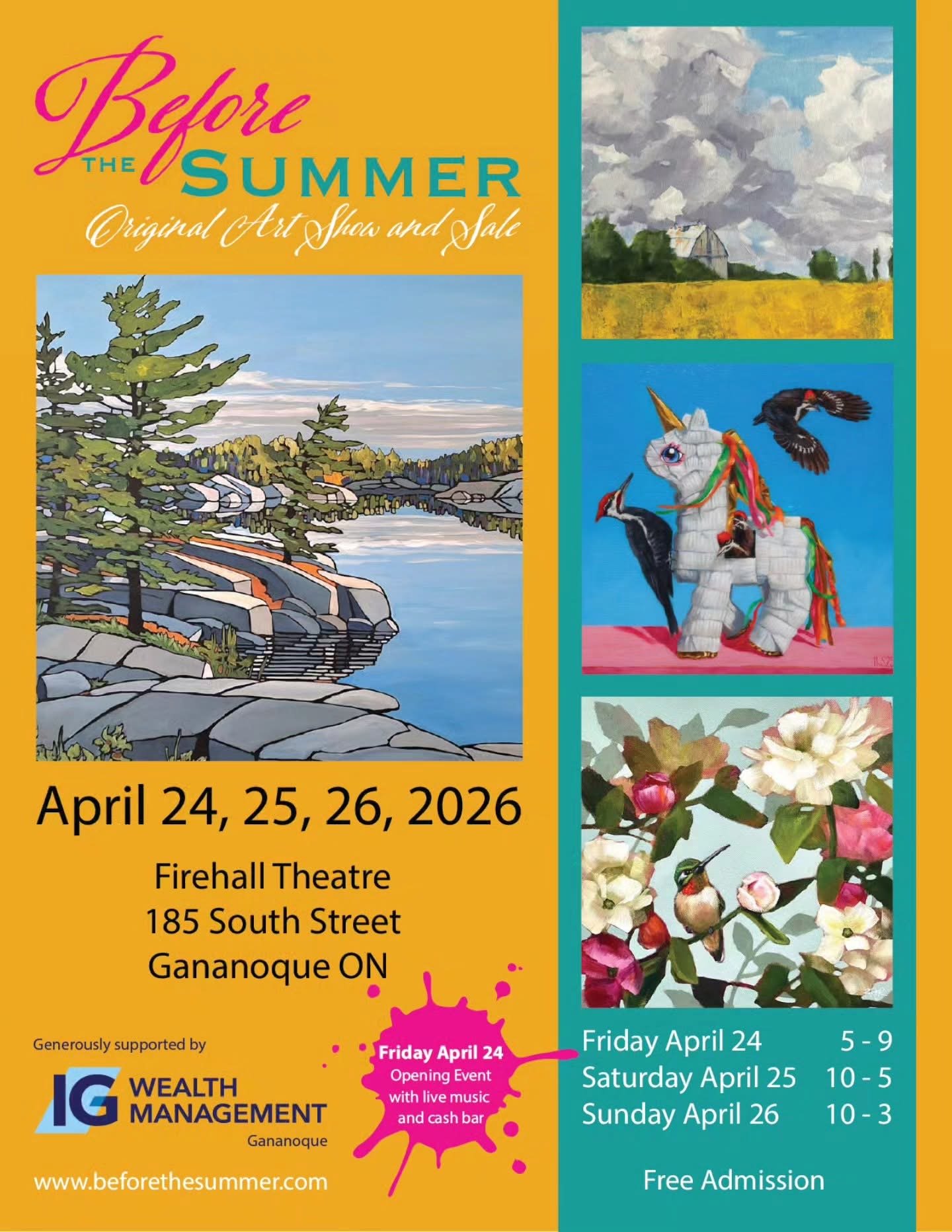 Before the Summer Original Art Show &amp; Sale  