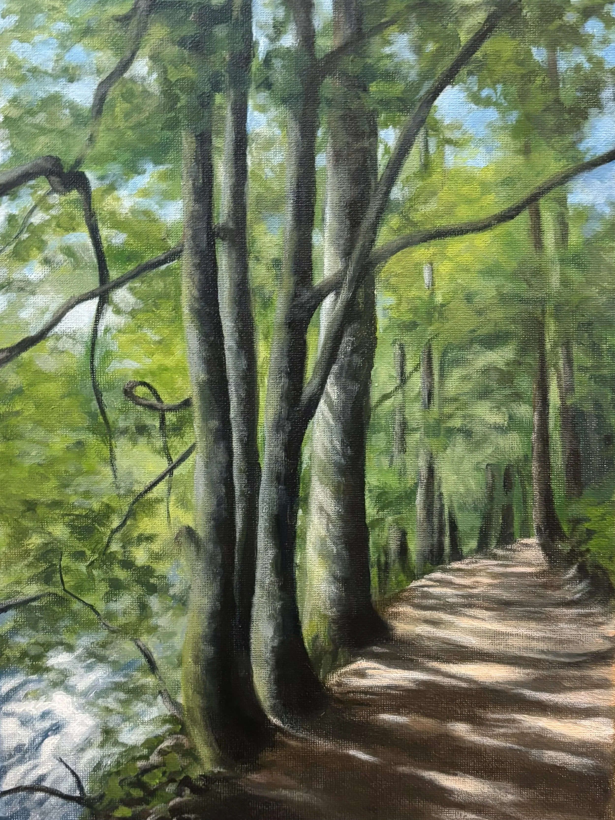 Falls Walk, 9x12.jpeg