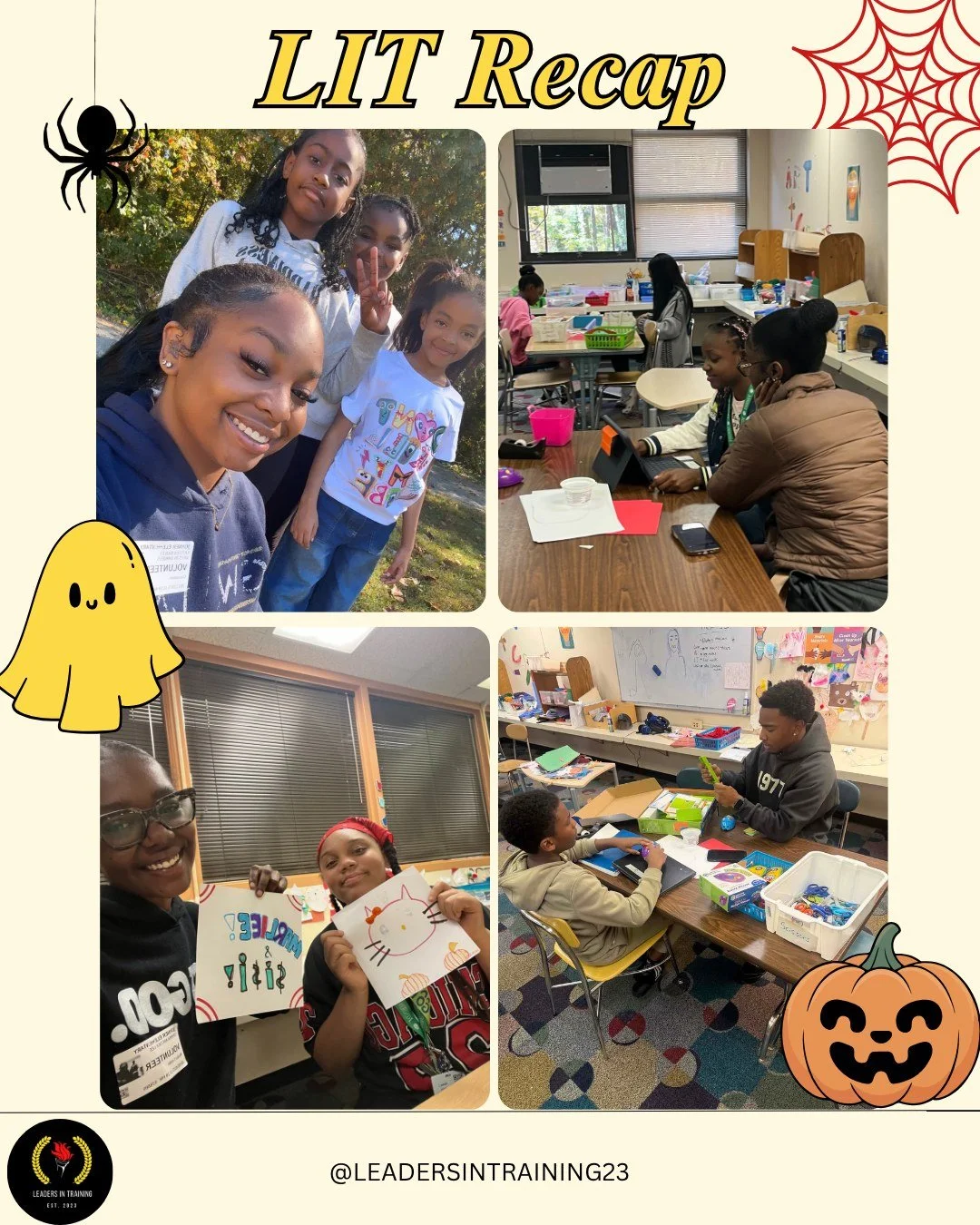 Happy Halloween! 🎃

This week, our mentors and mentees got creative together, building with LEGOs, drawing, and making arts &amp; crafts. It was a fun and festive way to celebrate the season while strengthening our mentor-mentee bonds!