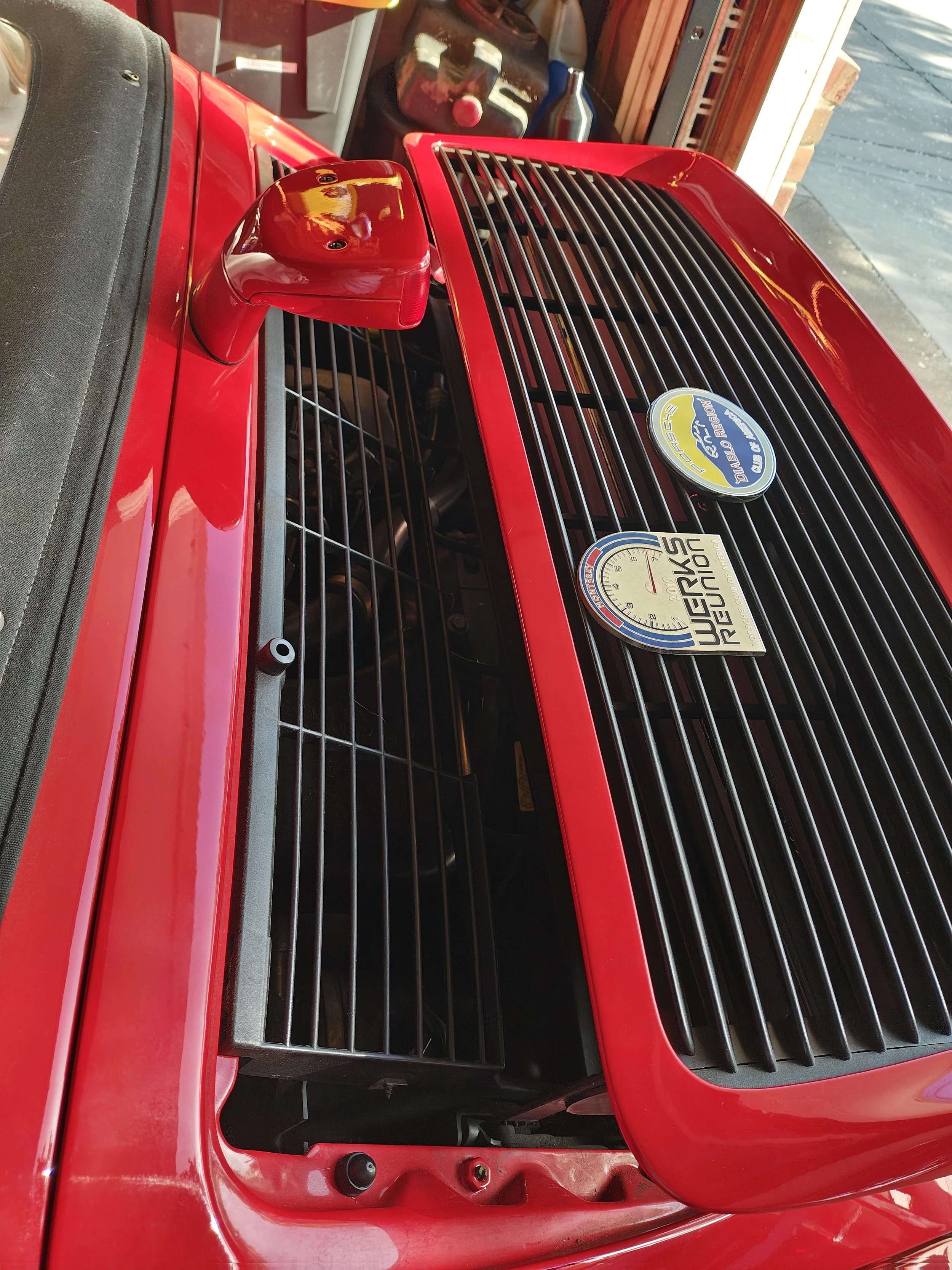 Fully installed and the wing bolts re-installed it looked like this.