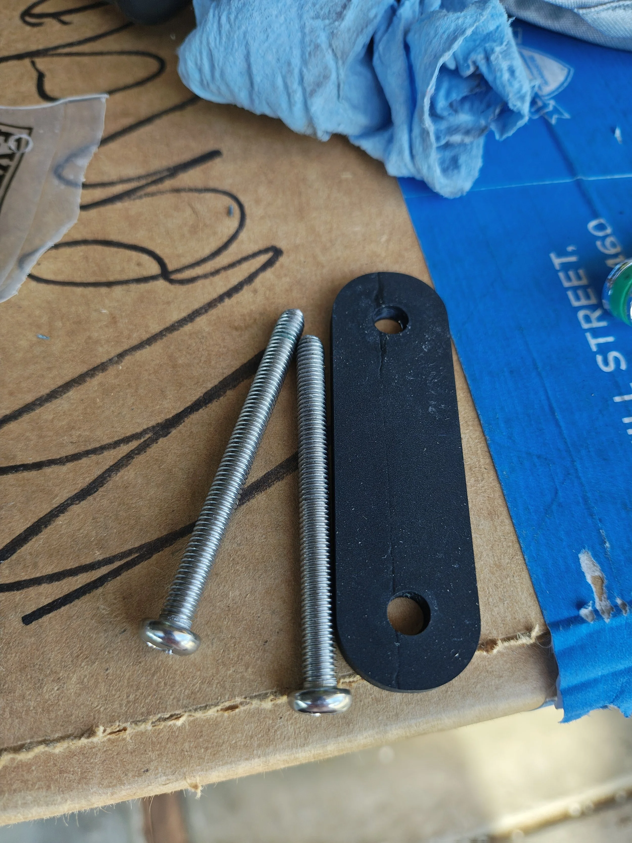 These are the leftovers parts I had from the original kit.