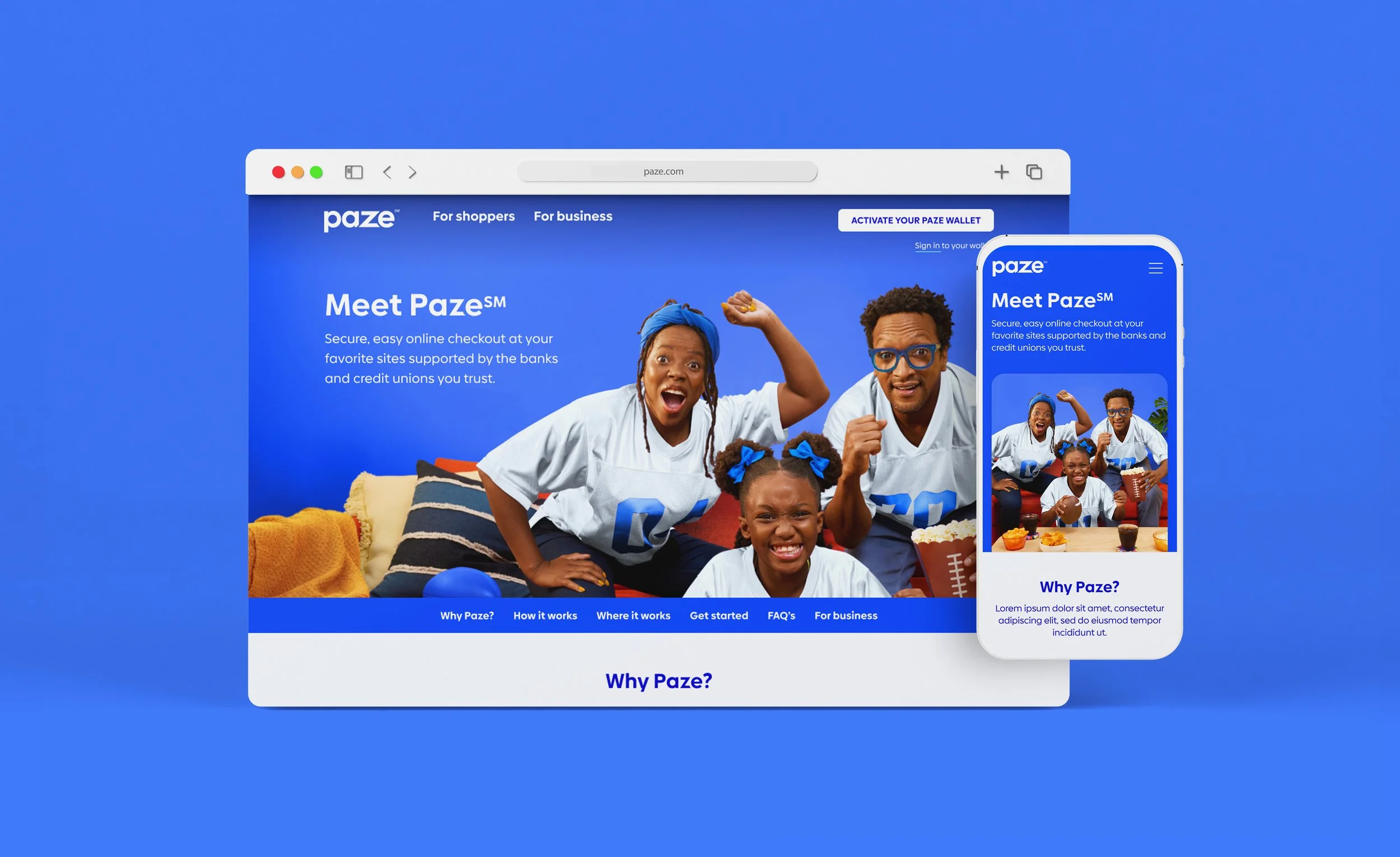 Paze  |  UI Design