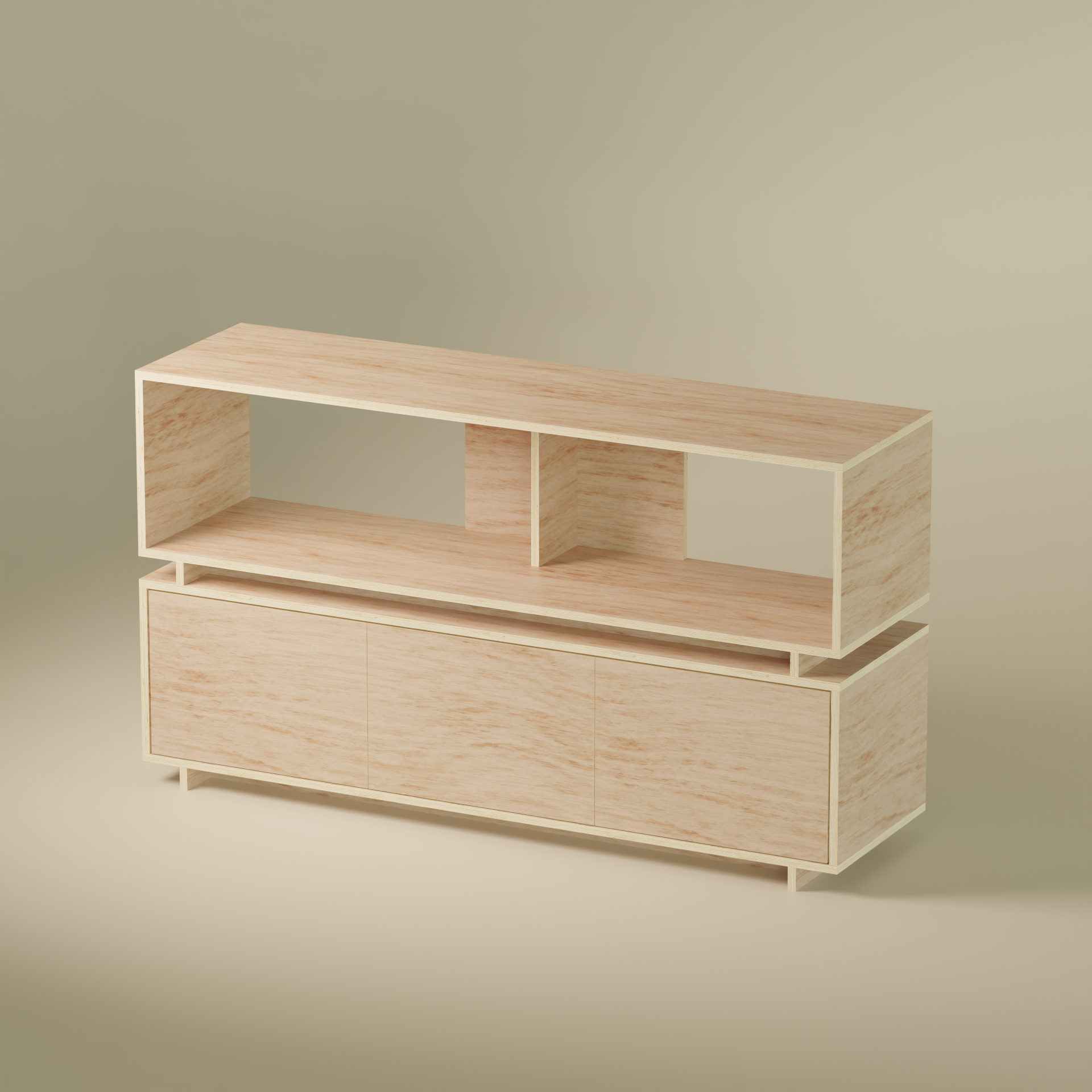 Shelving Storage Stack | Wood