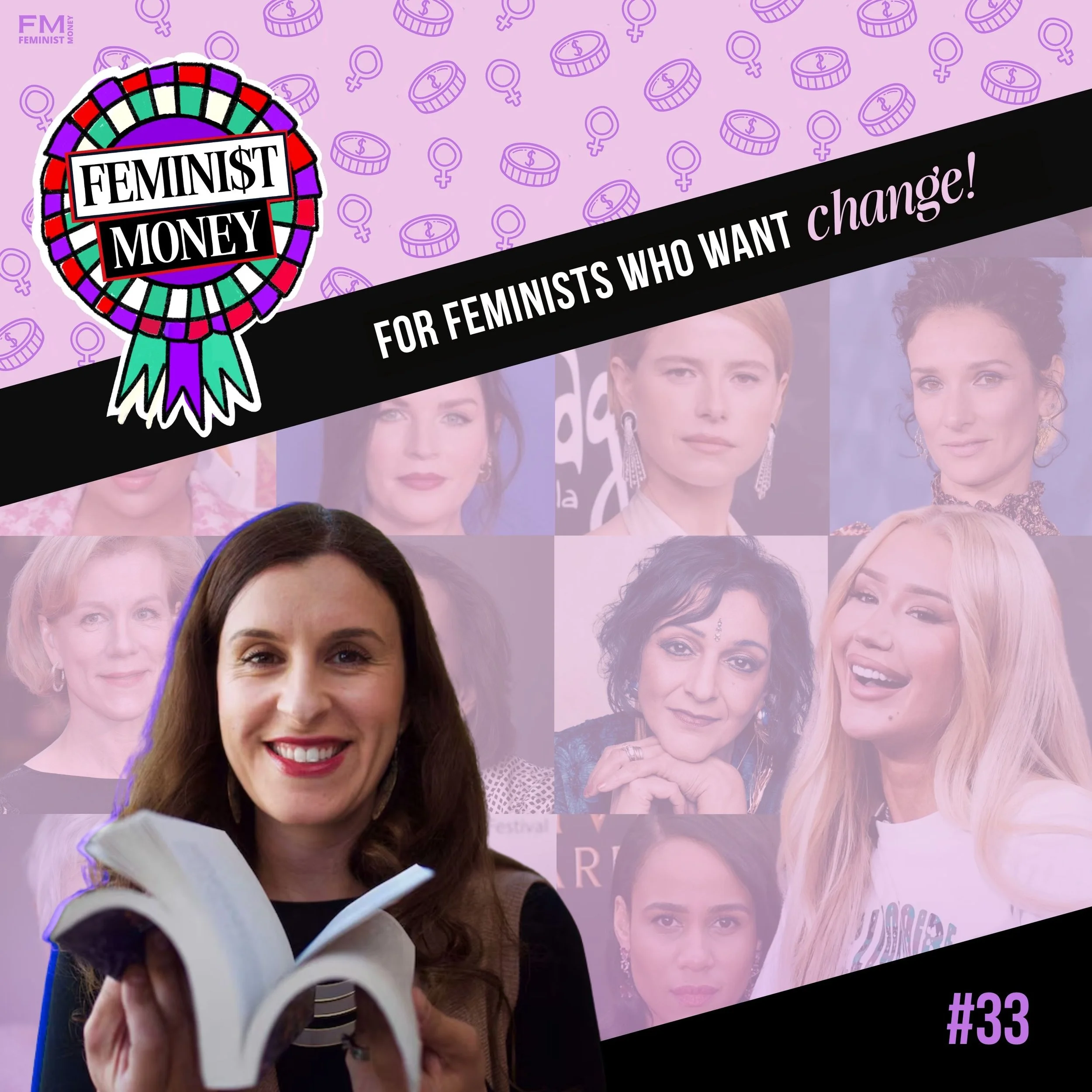 Feminist Money Podcast Artwork Episode 33