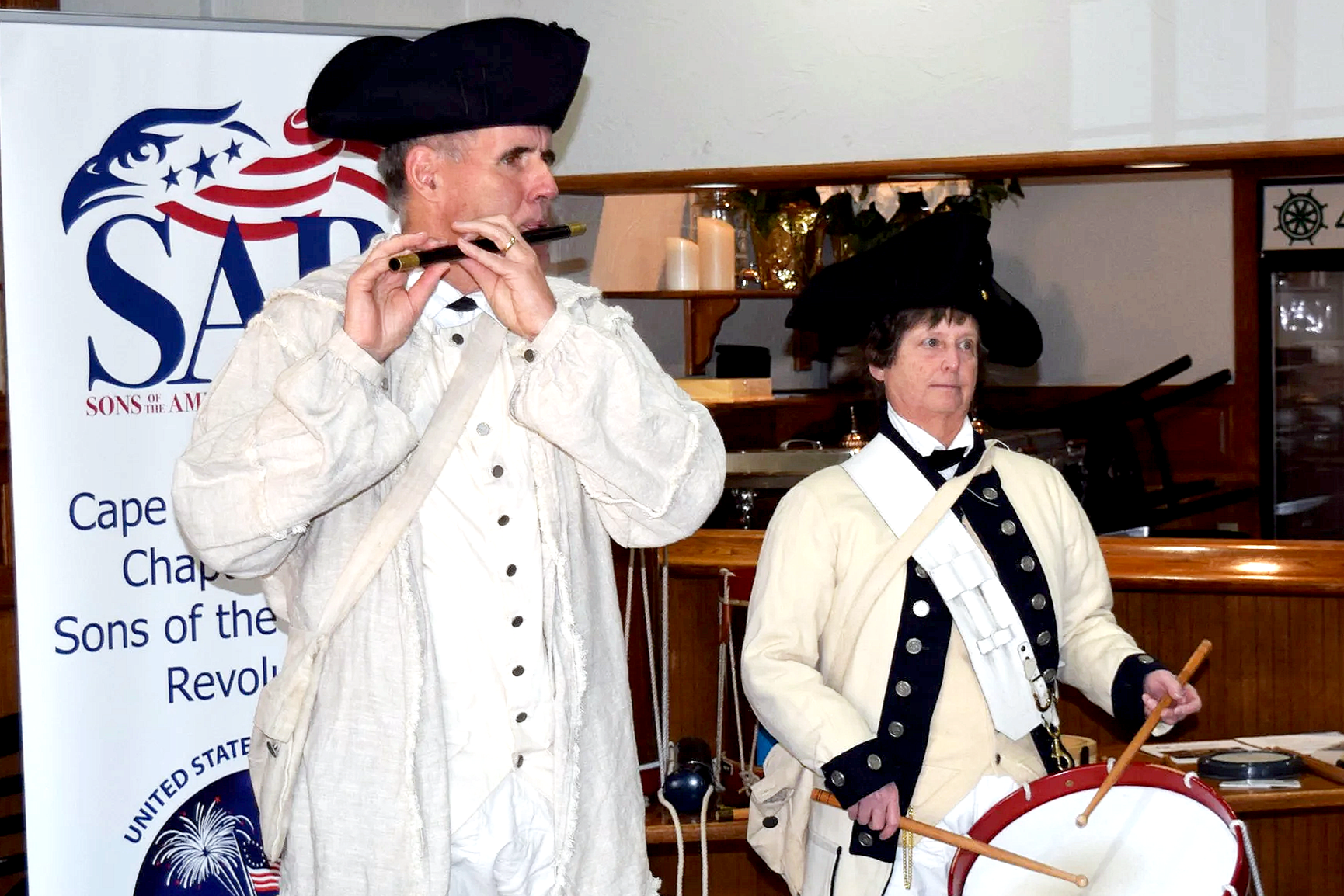 Fife and Drum Presentors