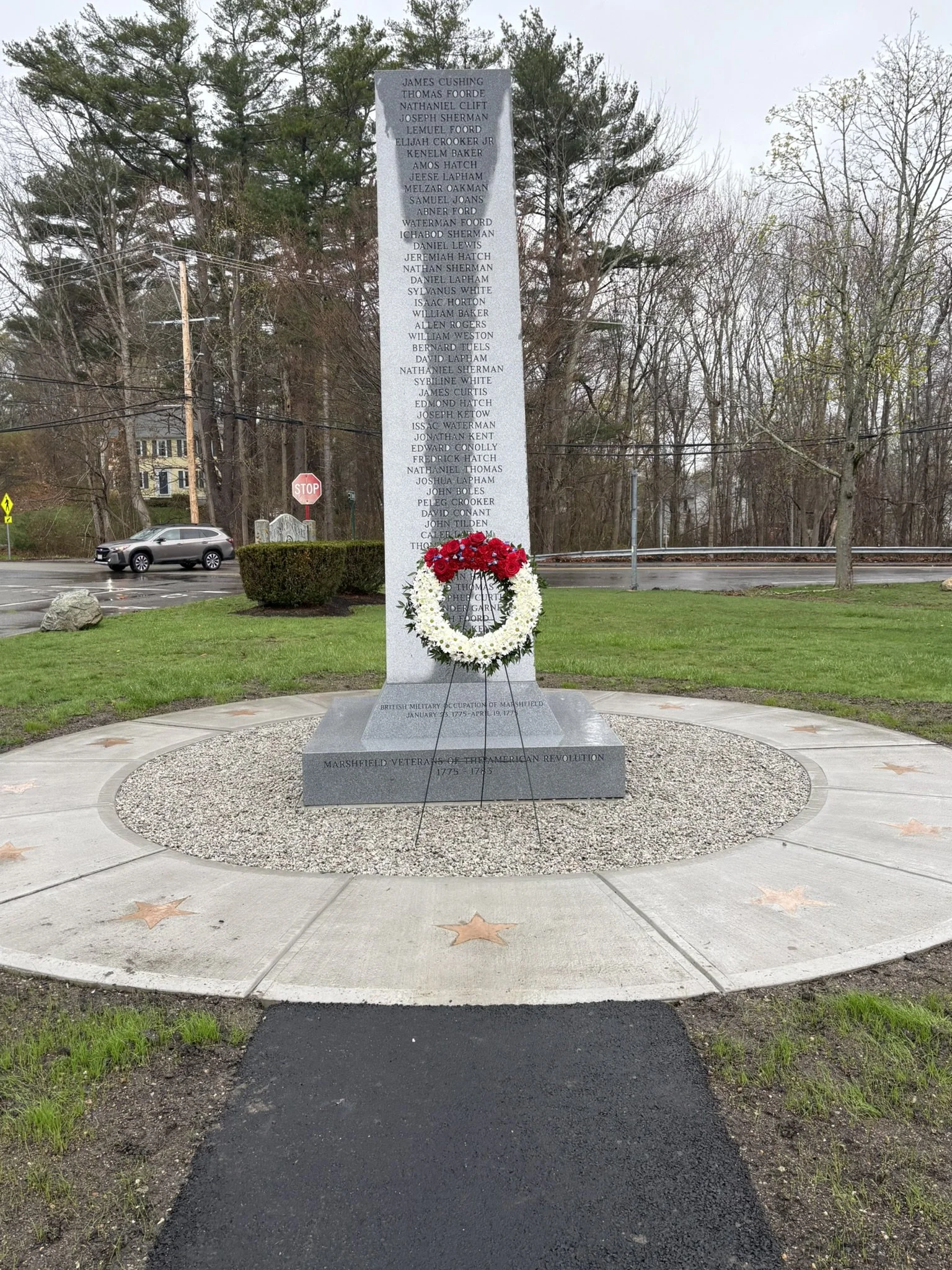 Marshfield Revolutionary War Monument