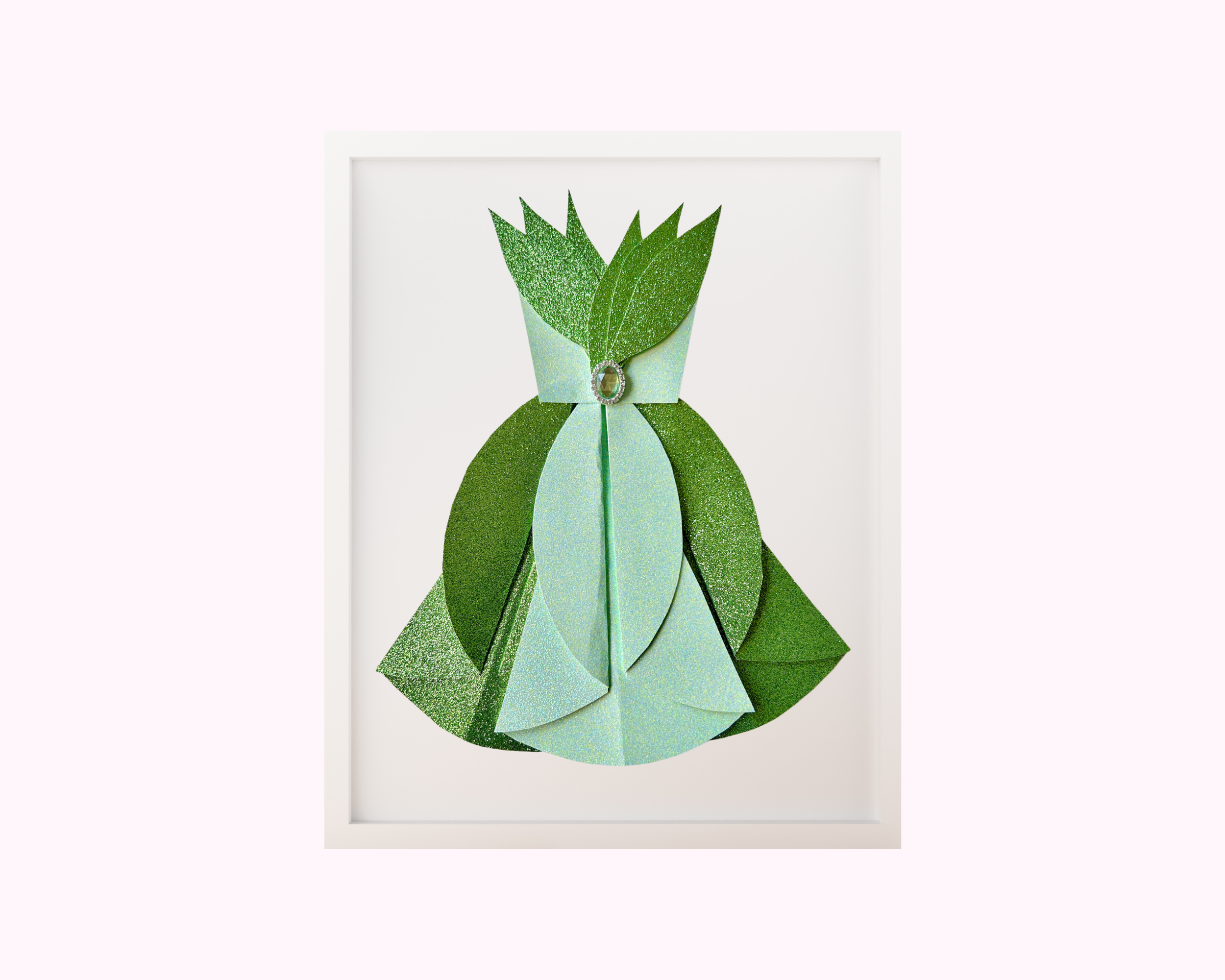 Paper Dress Artwork - Tiana (Princess and the Frog) Disney Princess