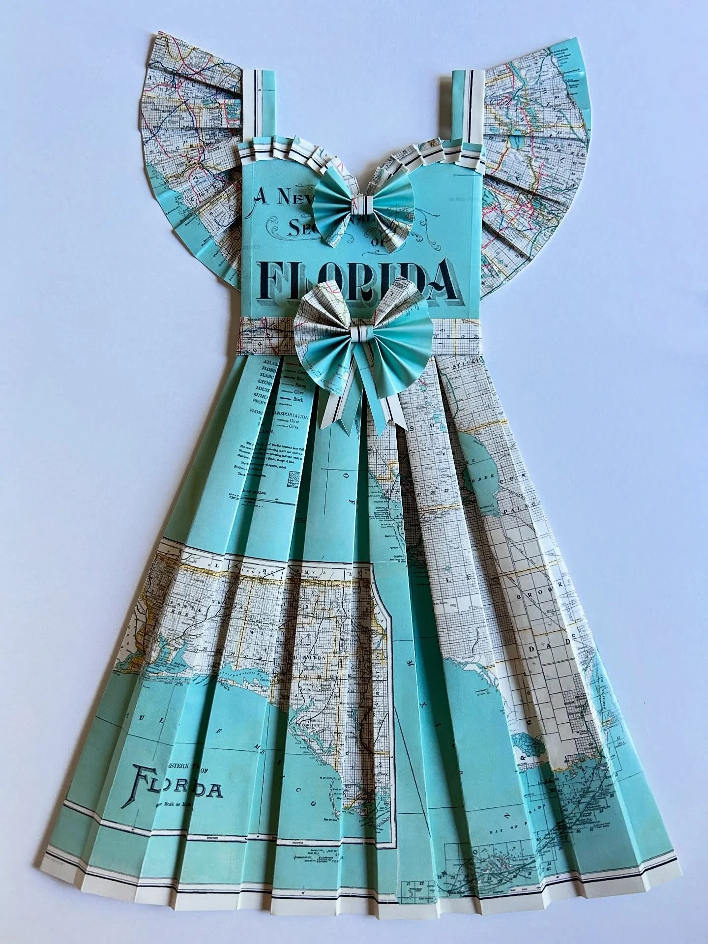 Swooning over this ocean blue map of sunny Florida 🩵🩵 you can find this design and many more at jlcopaperdesigns.com or on Etsy.com!