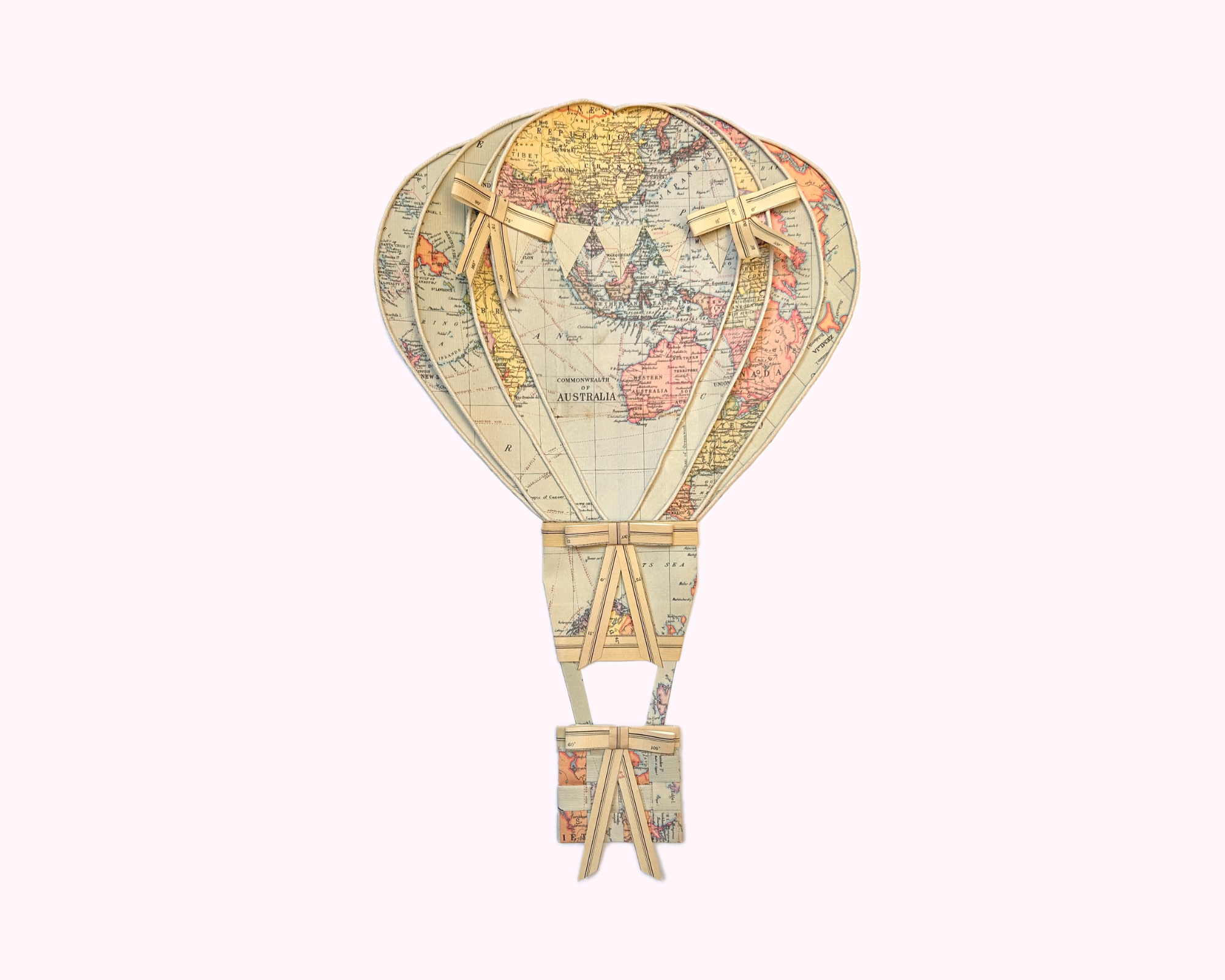 paper hot-air balloon