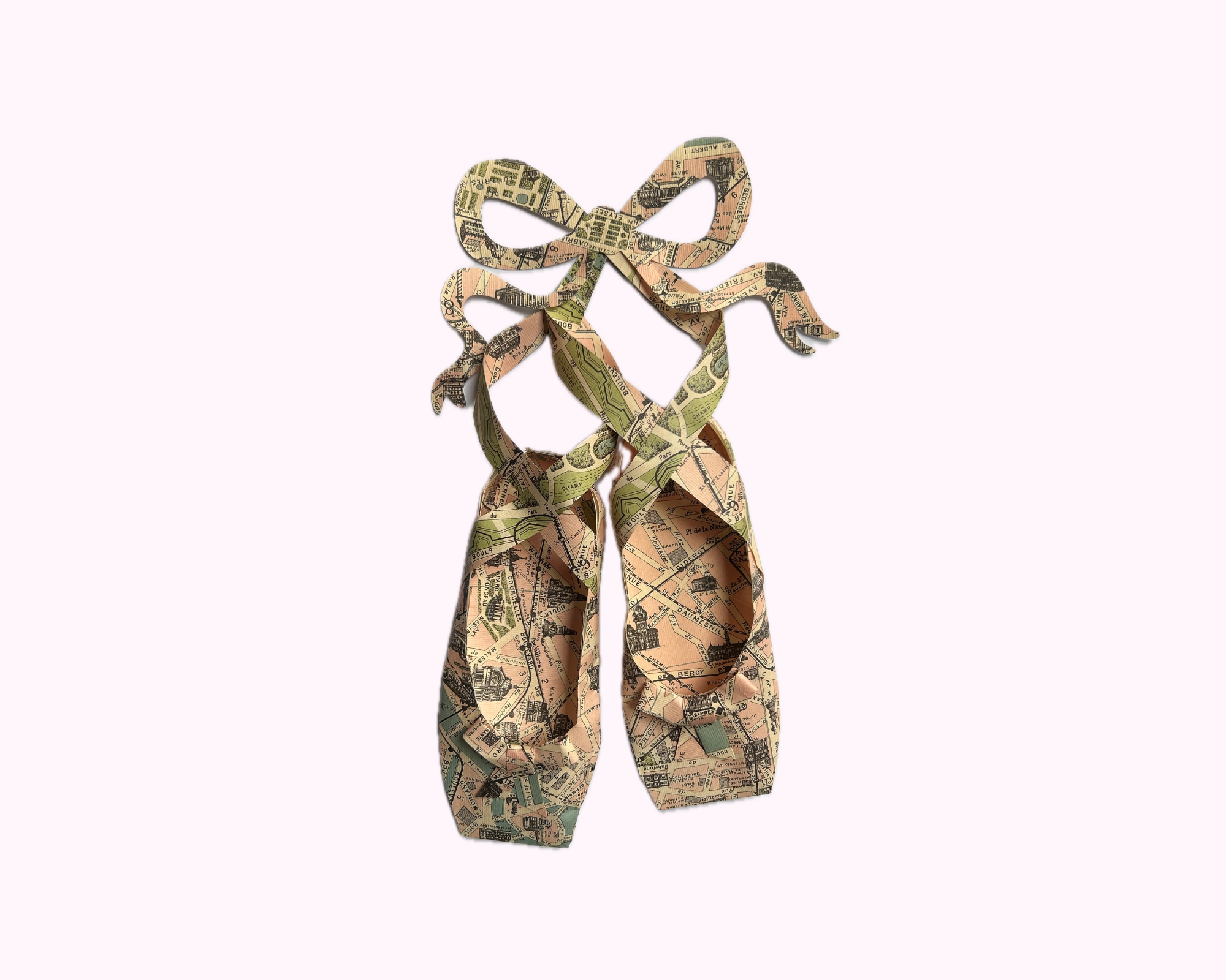paper ballet slippers