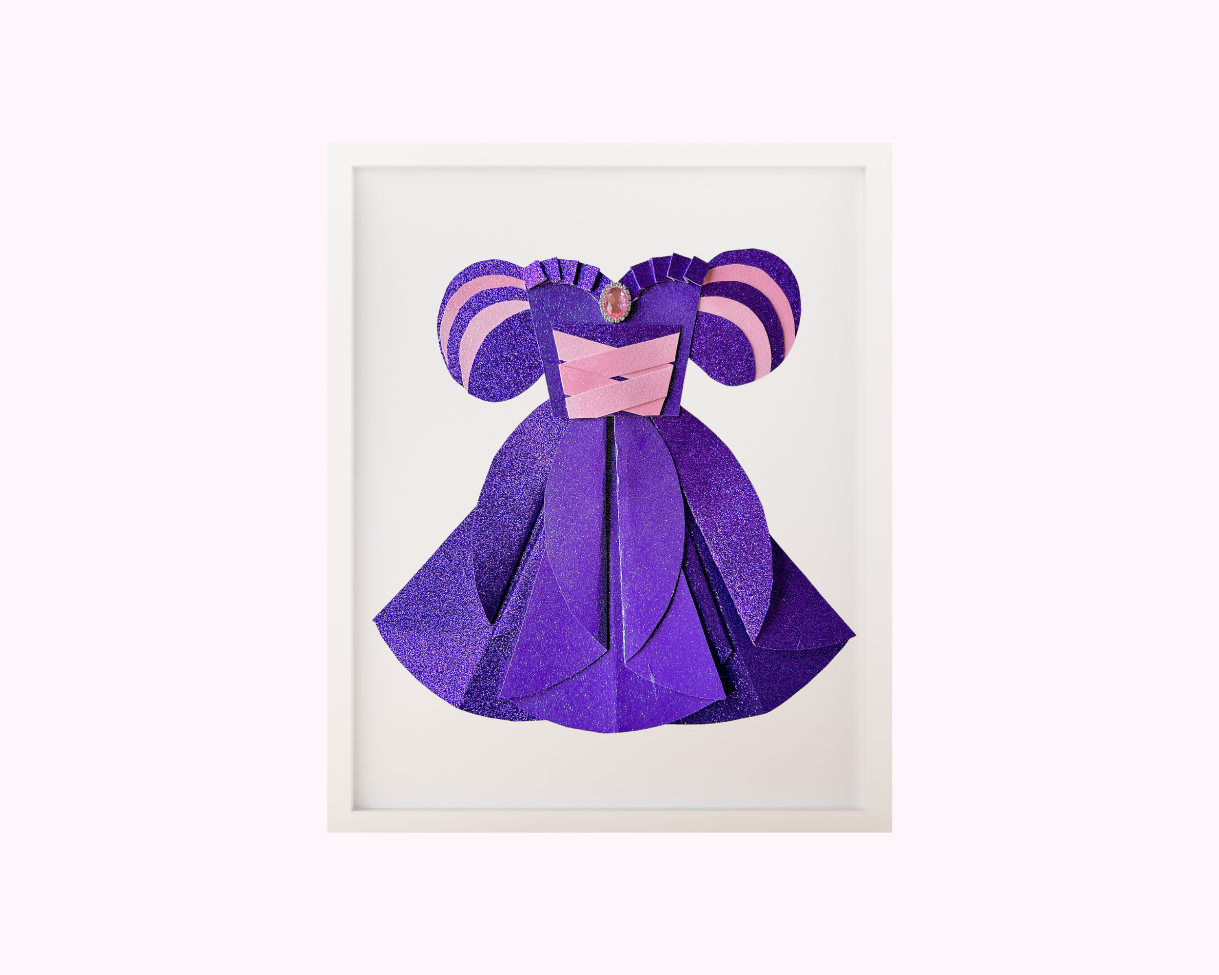 Paper Dress Artwork - Rapunzel (Tangled) Disney Princess