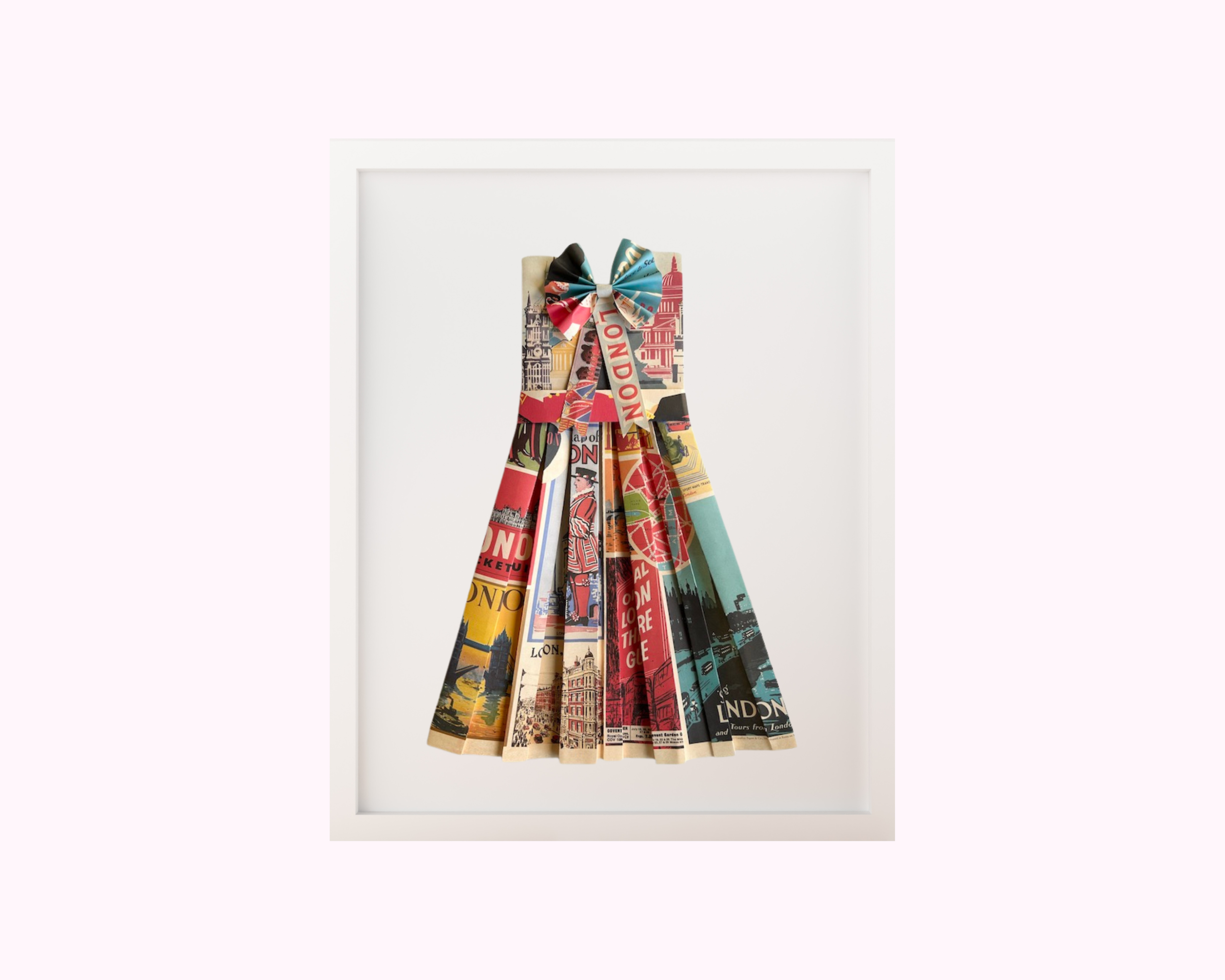 Paper Dress Artwork - London Illustrative Map
