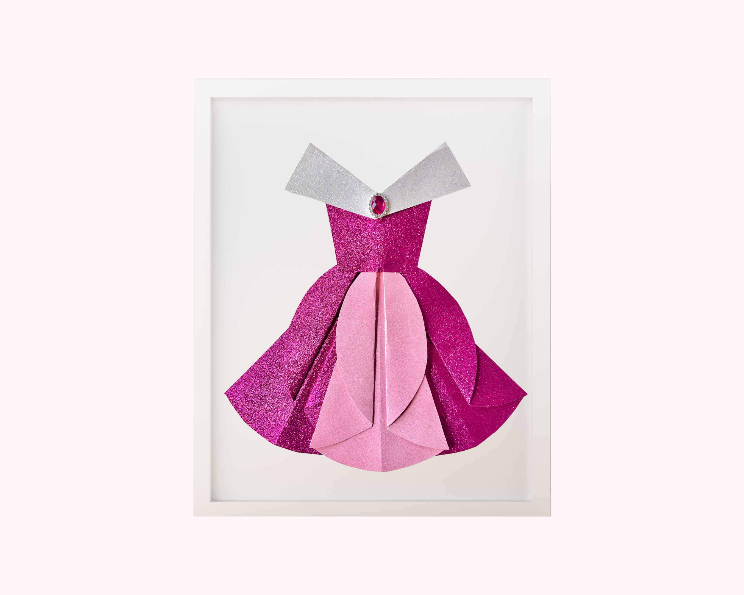 Paper Dress Artwork - Aurora (Sleeping Beauty) Disney Princess