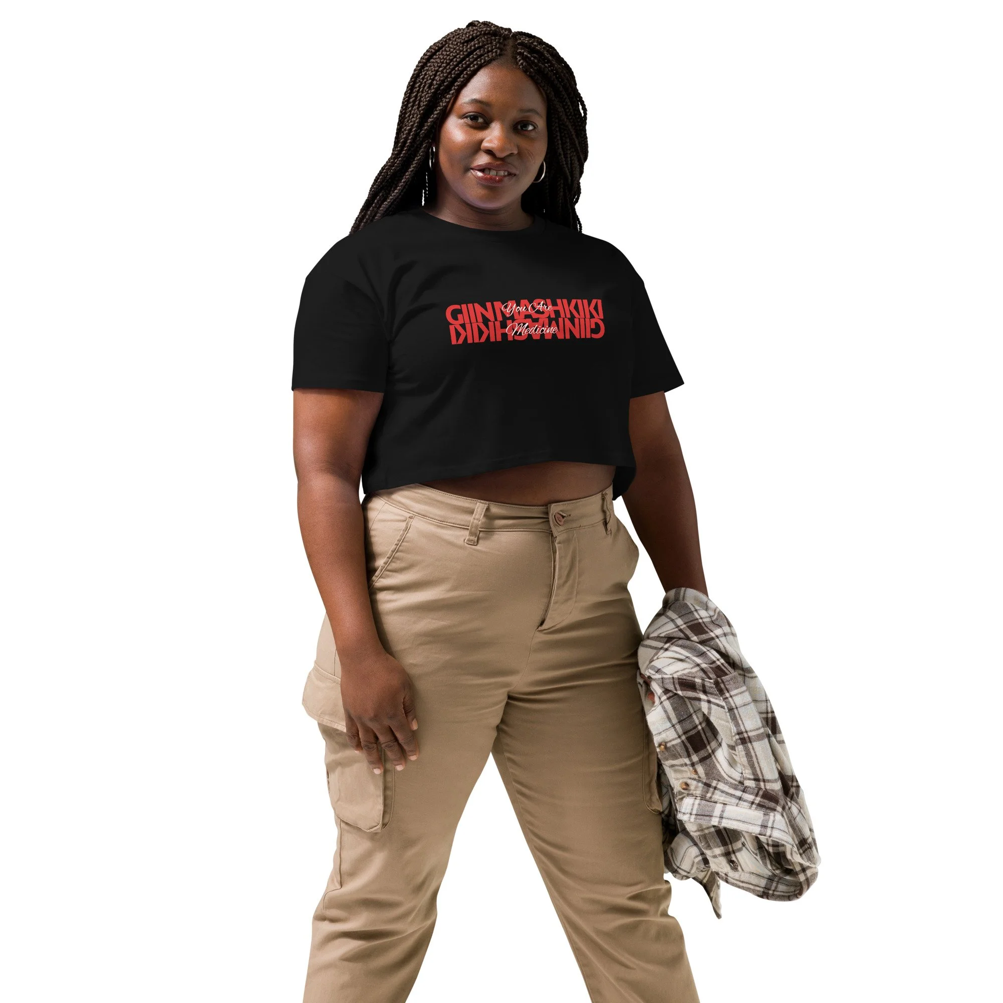 You are Medicine Crop Top