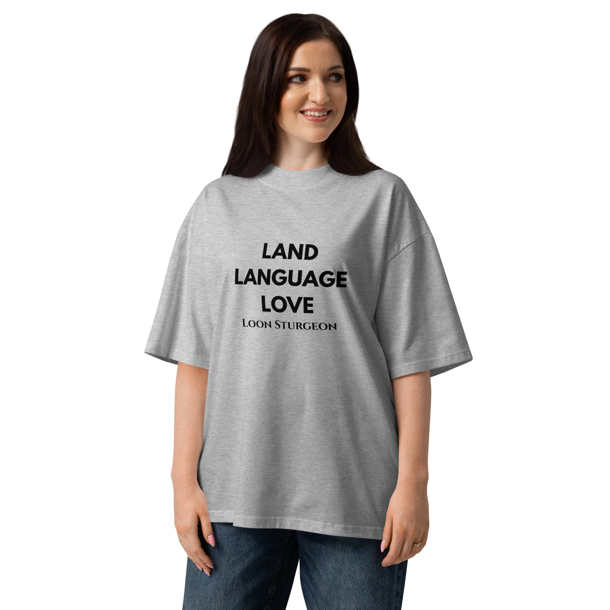 Land. Language. Love. Tee