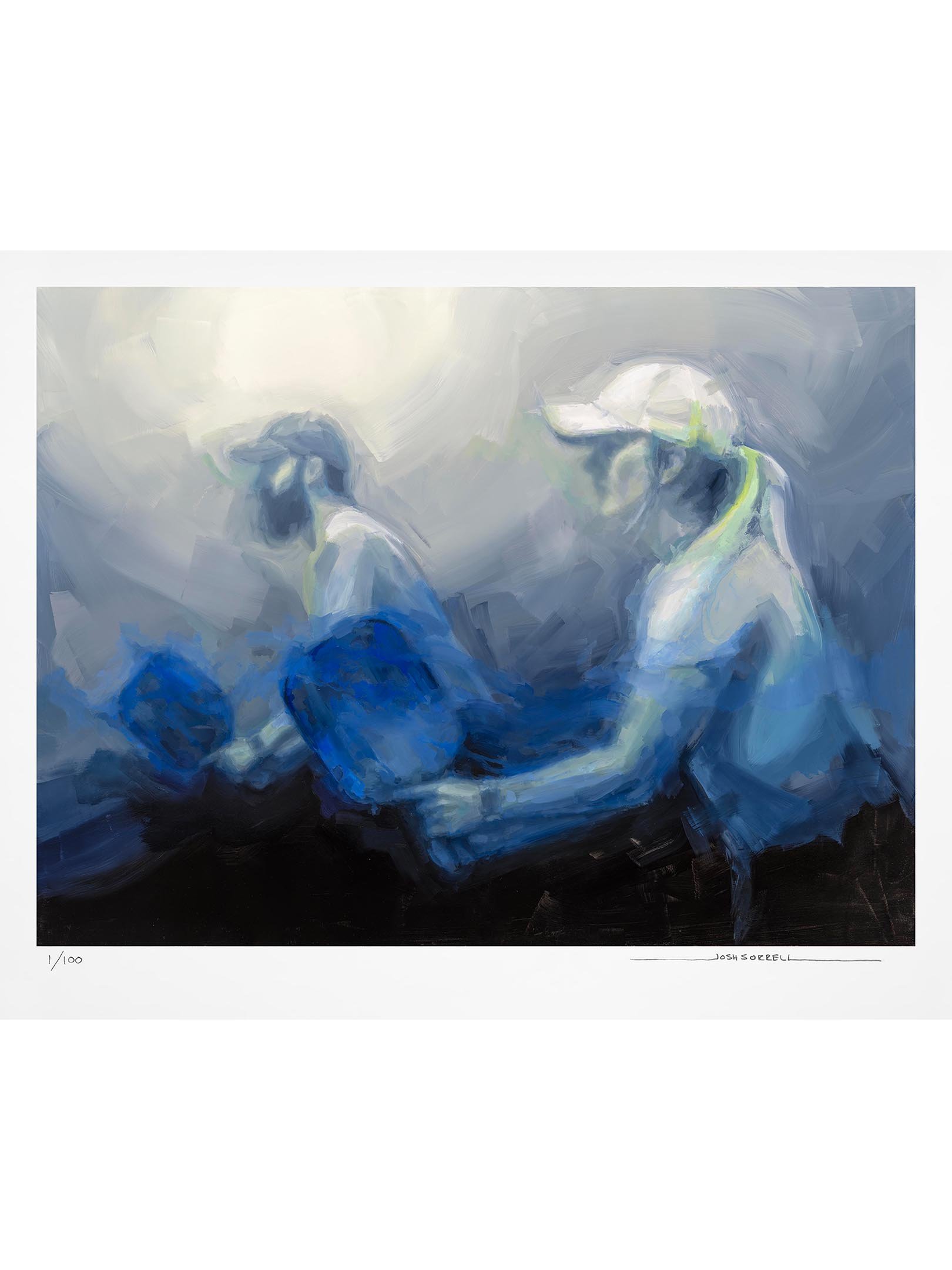 "Battle Ready", 9x12 inch, limited edition print