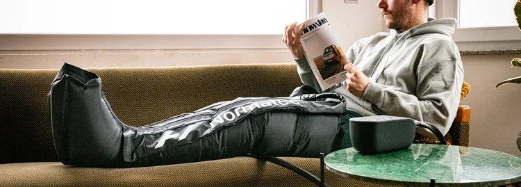 HYPERICE Normatec Boots Leg Compression Recovery System Cyclists