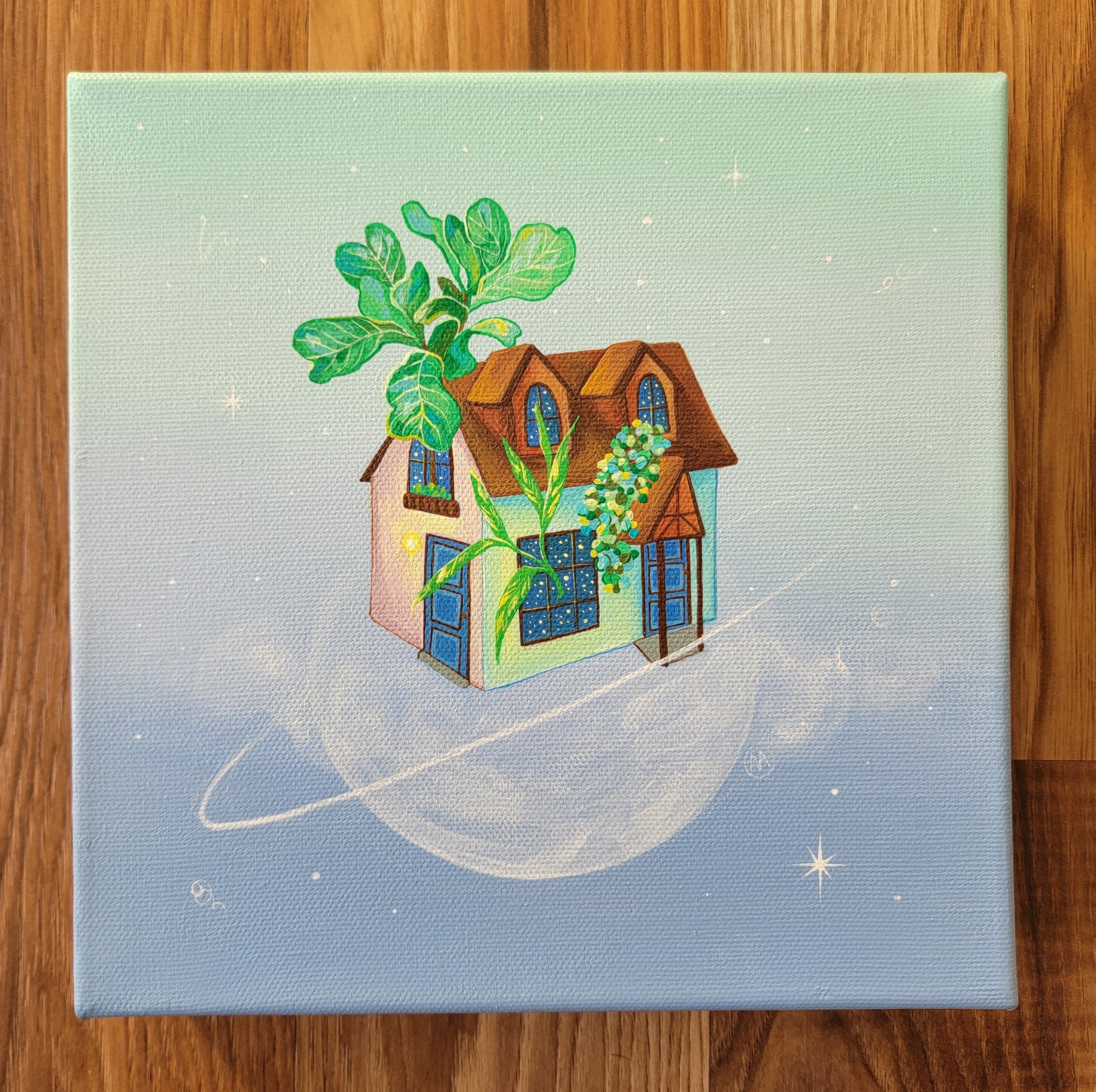 Small World #7 - Original Painting