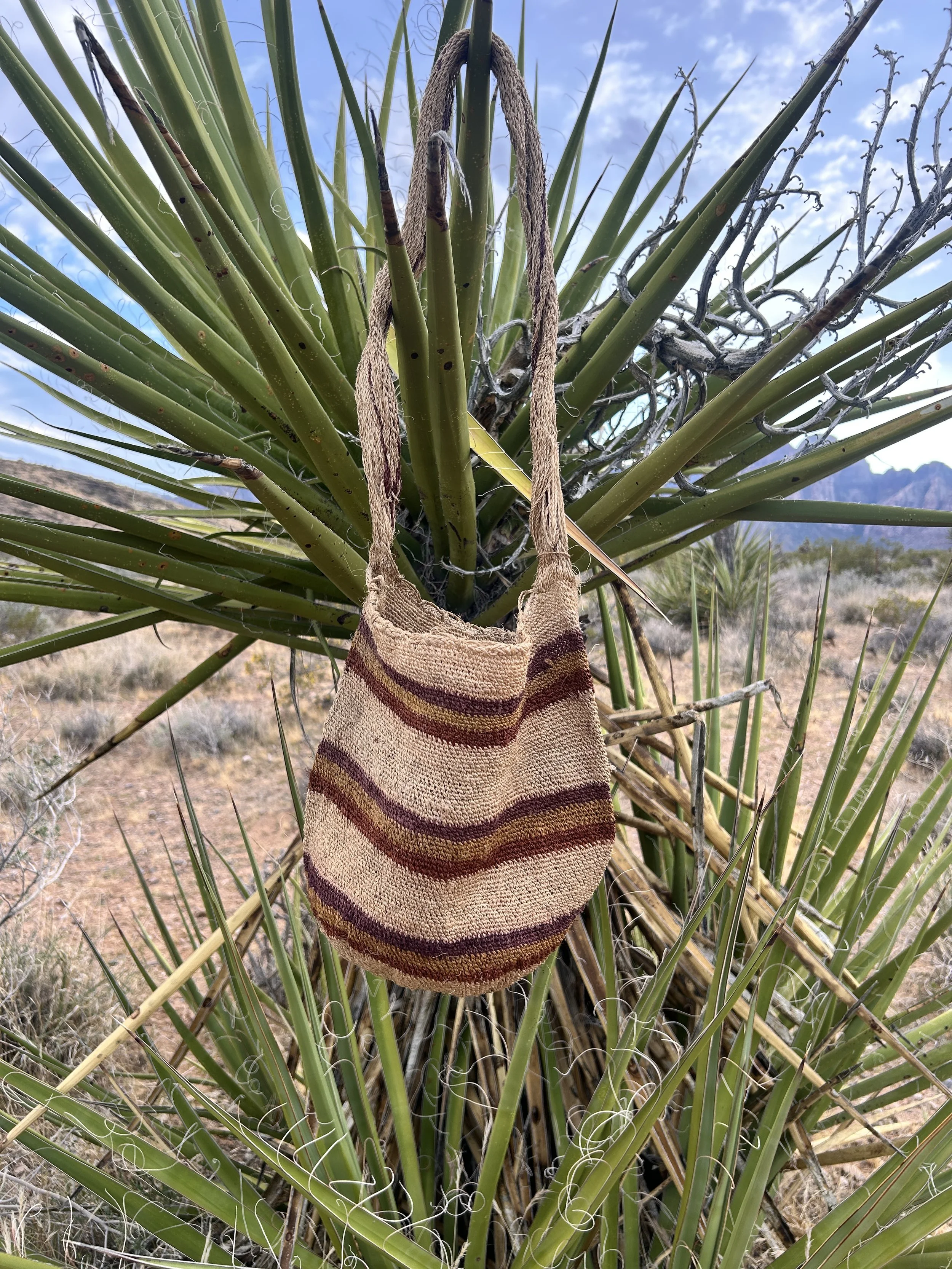 Fique Fiber Boho Bag
