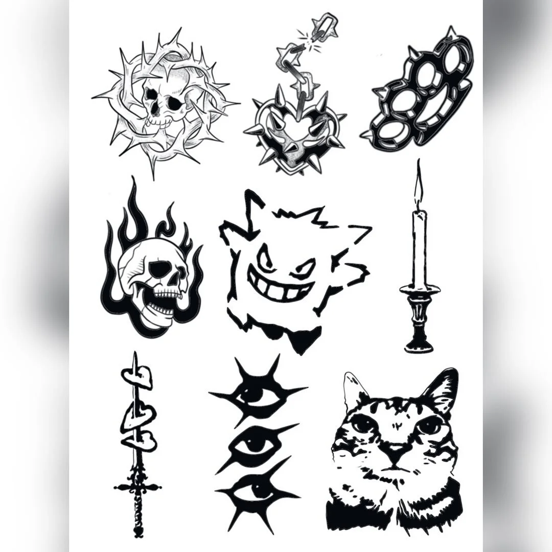 🖤🩹 EMO NITE 🩹🖤 Here&rsquo;s a sneak peek 🫣 at our flash for our Emo Nite, which is officially ONE WEEK AWAY! 🥳🕺TONS of more flash will be available to shop from the day of our event too, this is just a lil teaser for you 🤩 Join us next Saturd