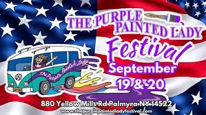 Purple Painted Lady Art Festival