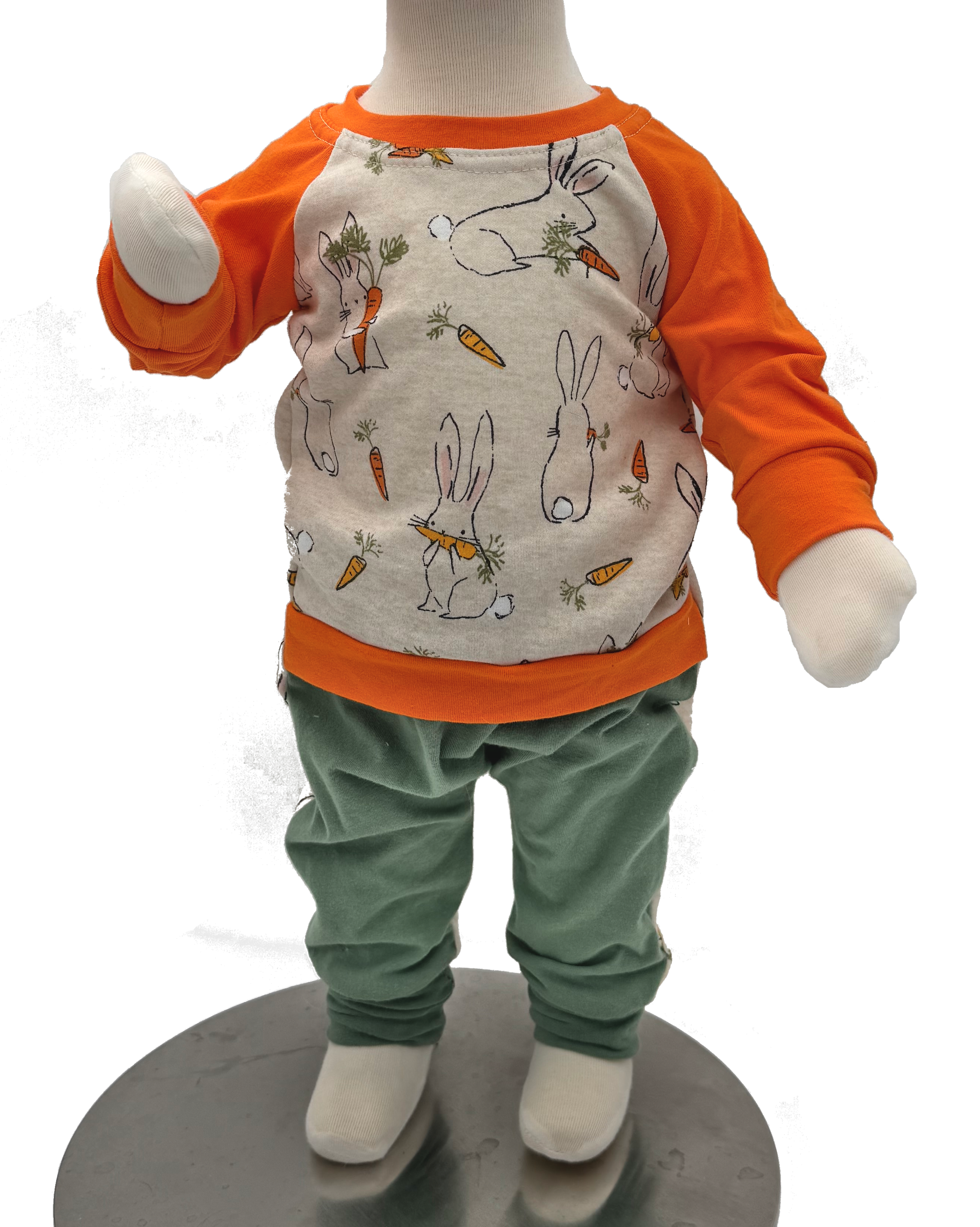 Carrot Bunny Romper