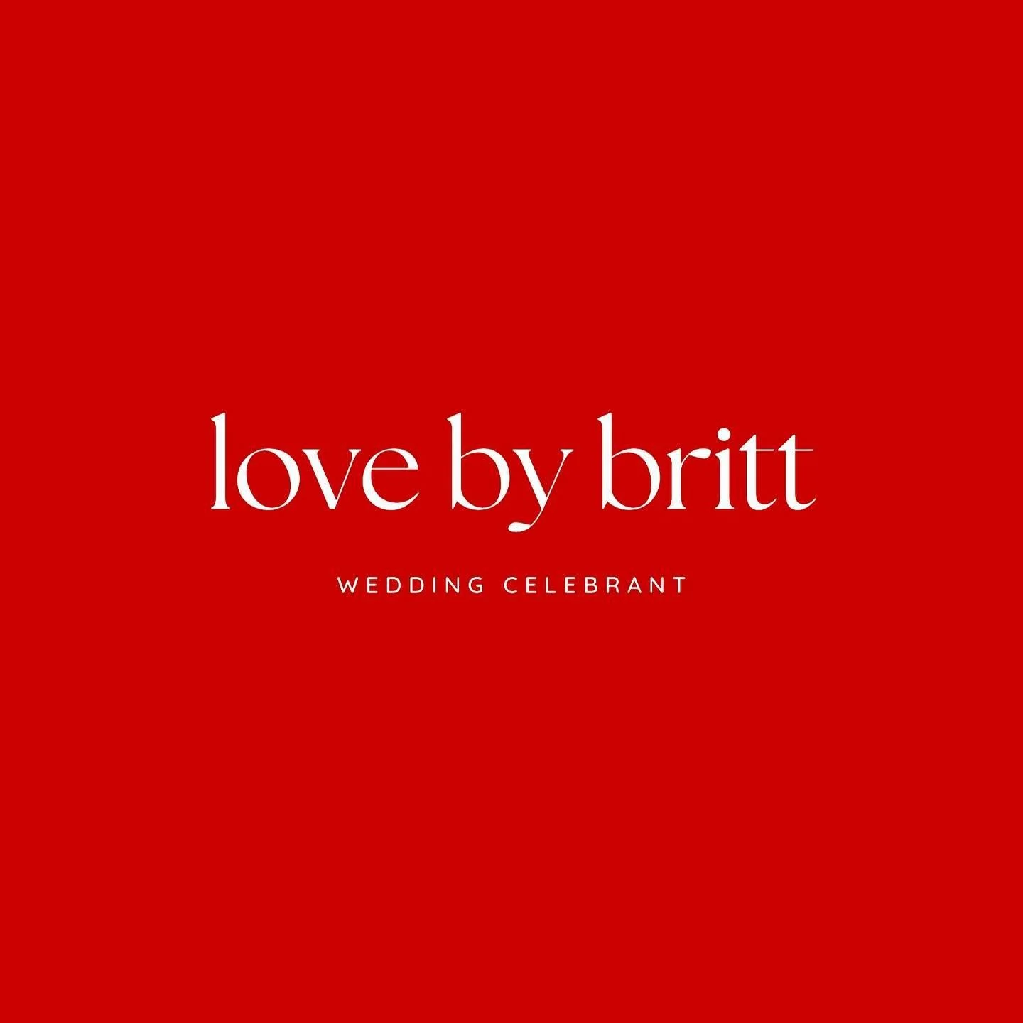 I&rsquo;m so excited to officially introduce Love By Britt&mdash;a wedding celebrant service designed to bring your love story to life in a way that feels authentic, heartfelt, and uniquely yours. As a celebrant, I&rsquo;m here to guide you through e