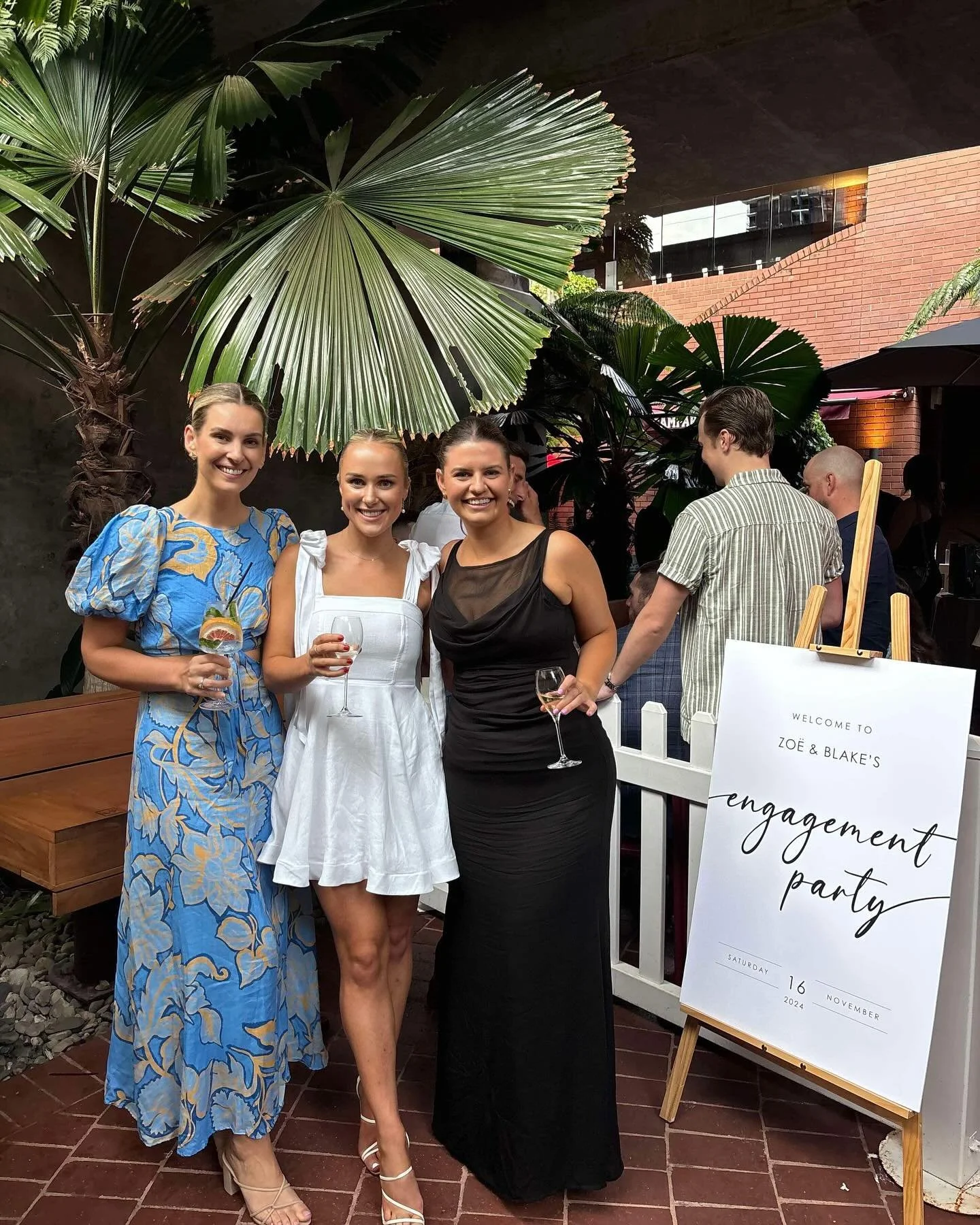 Congratulations to my beautiful friends on their engagement ✨✨✨