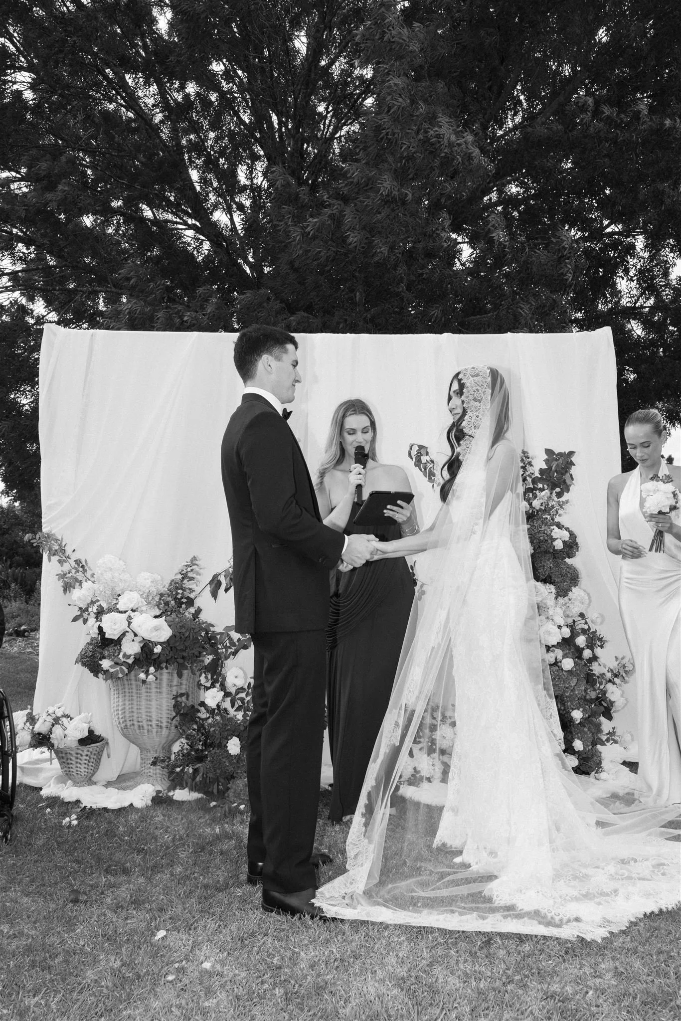 Love By Britt Brisbane Celebrant conducting Lily and Alex's wedding