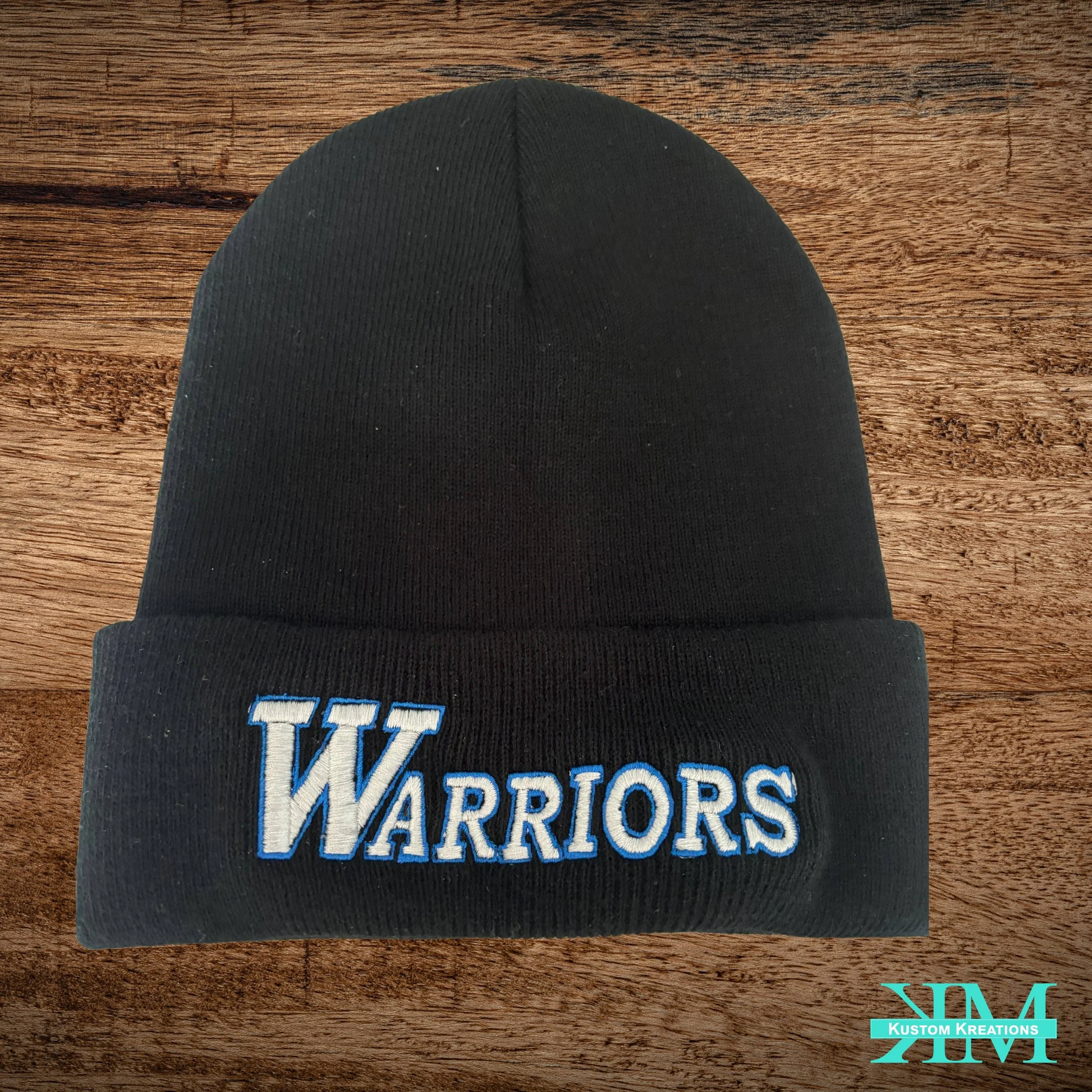 Embroidered Skull Cap