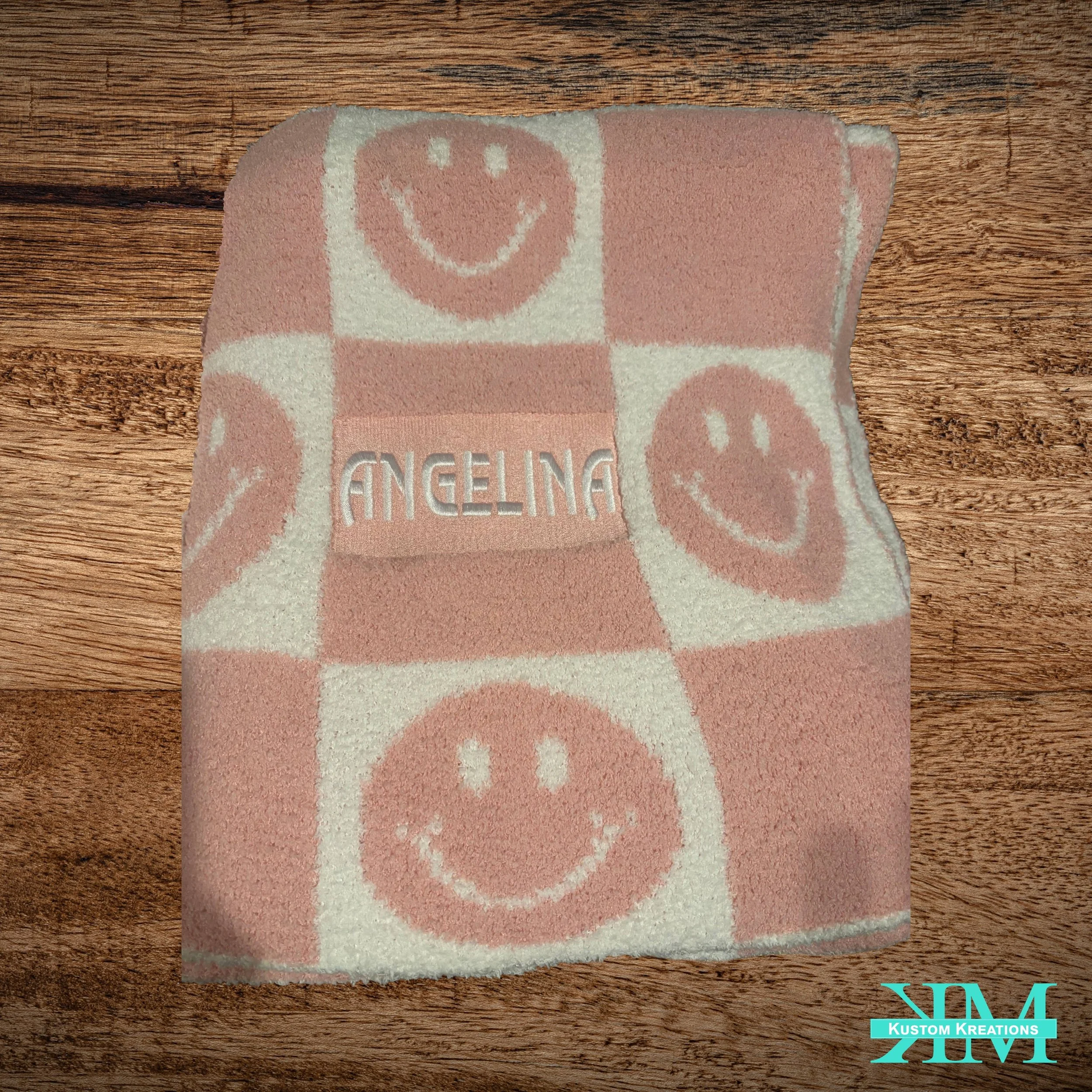 Custom Embroidered Blanket