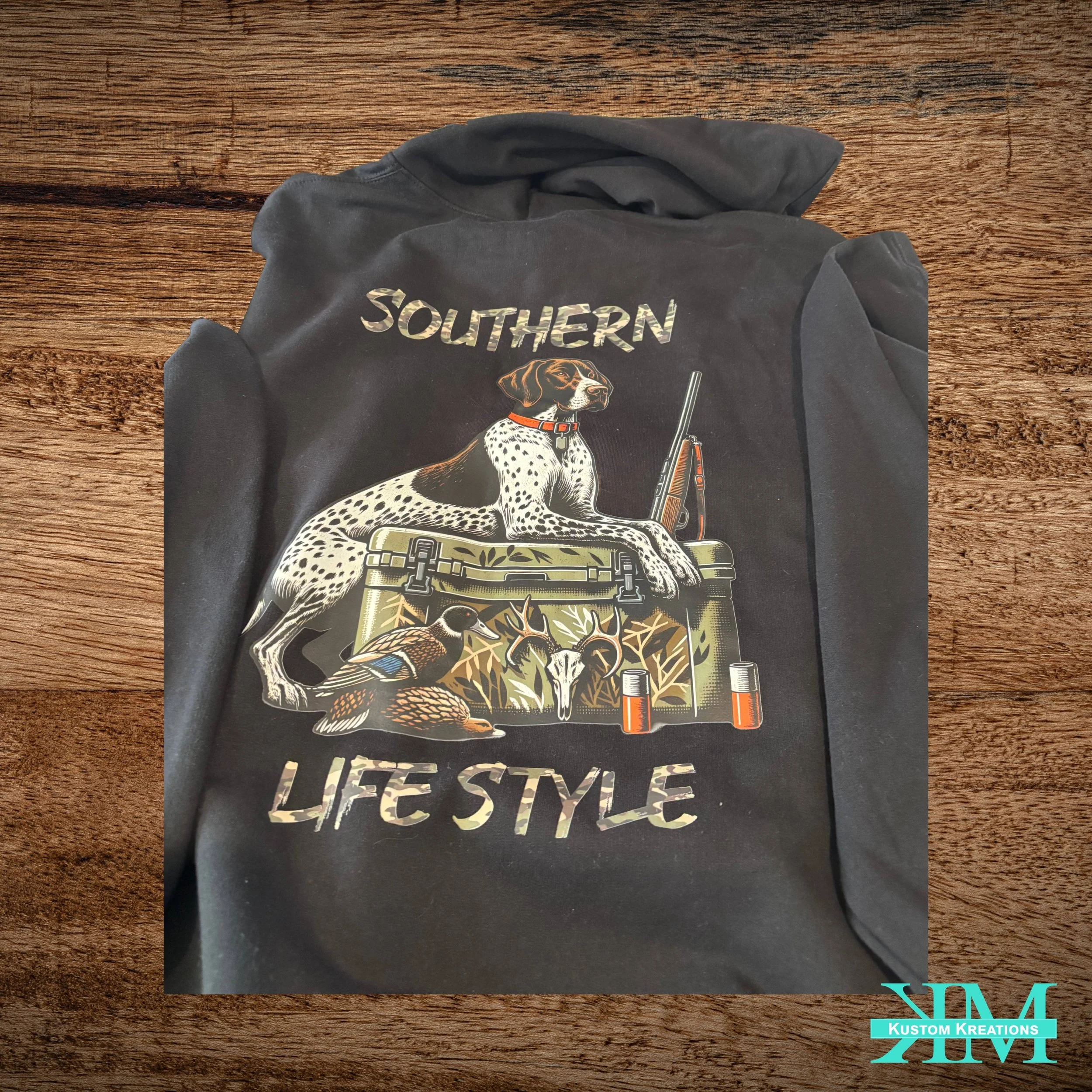 Southern themed DTF shirt