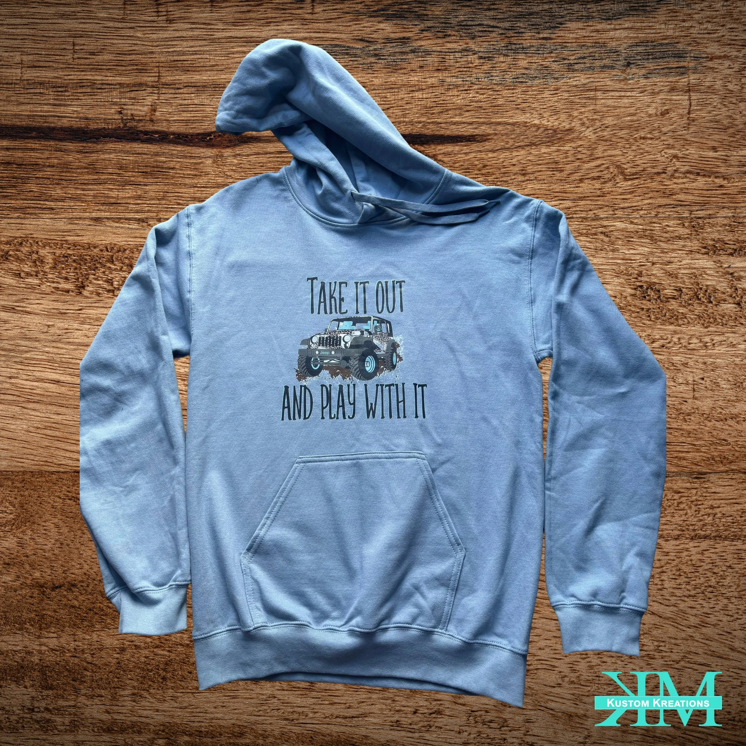Play With It Jeep Themed DTF Shirt