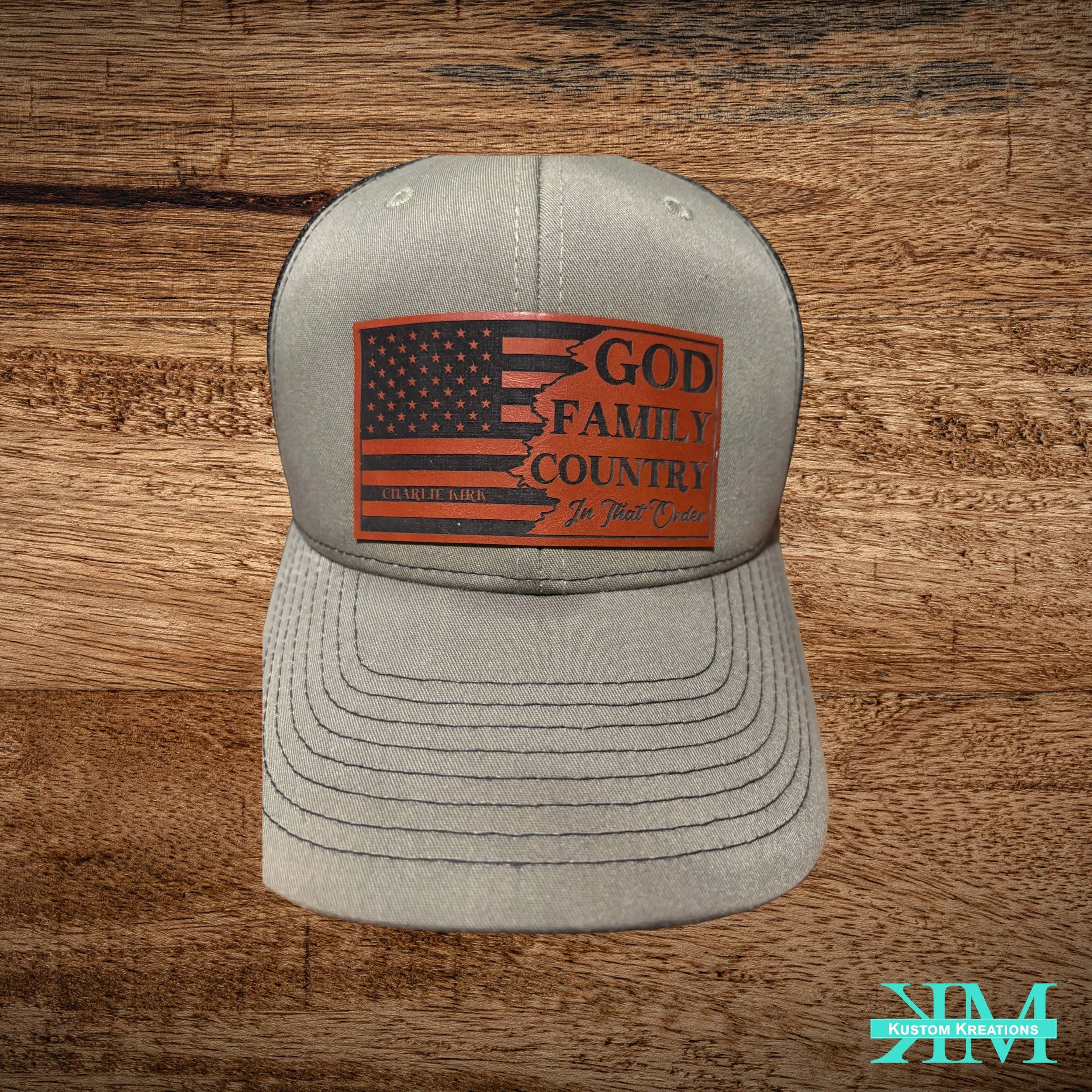 Leather Patch Hat