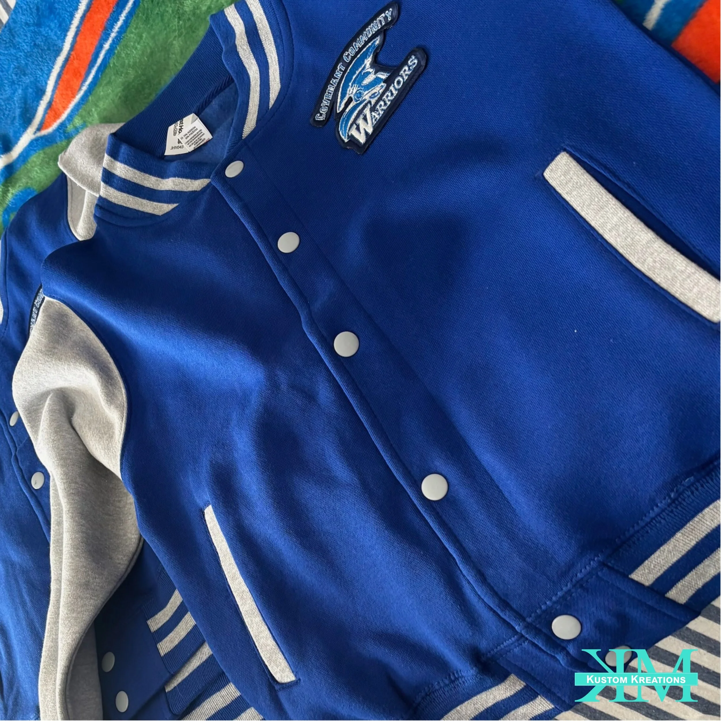 Letterman Jacket with embroidered patch