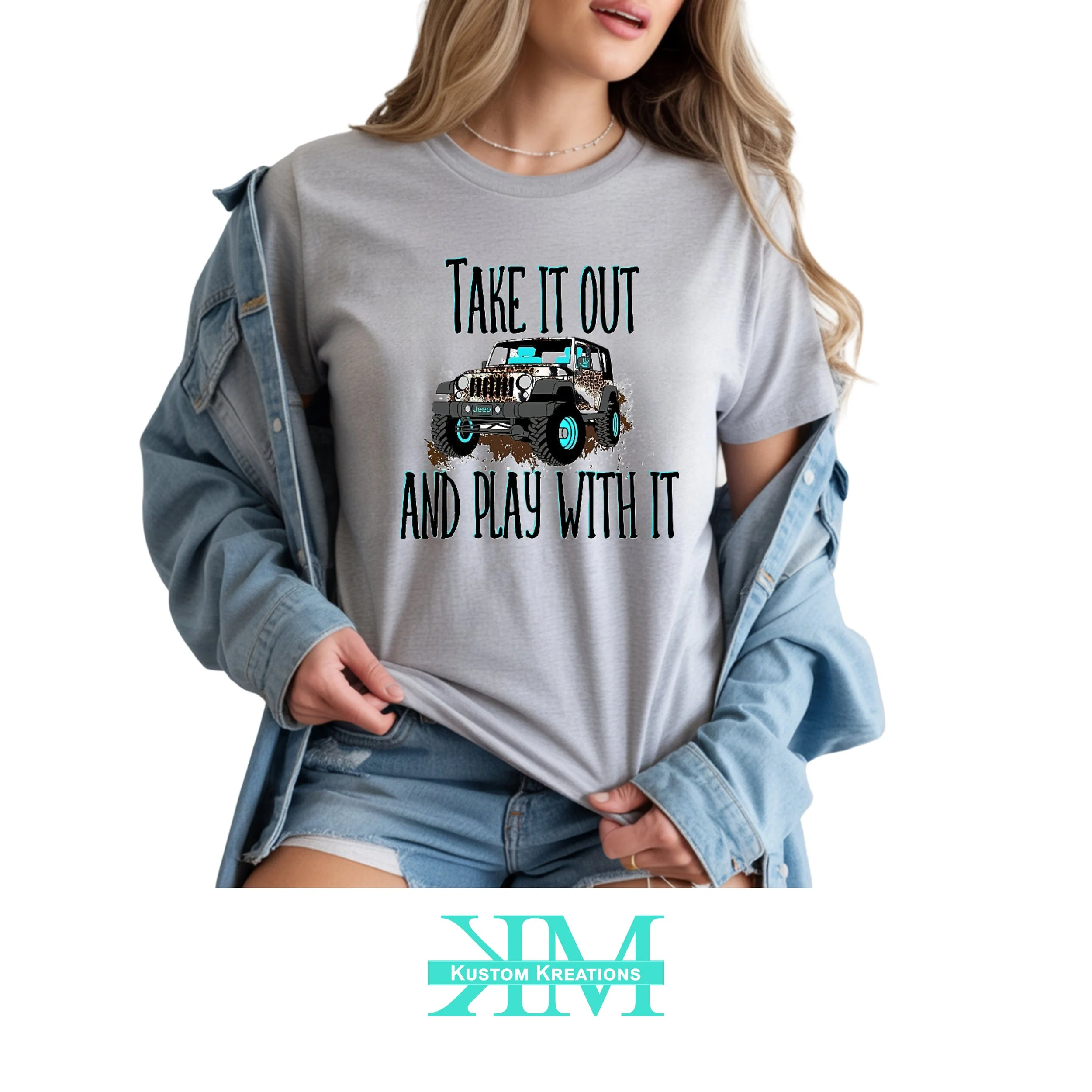 Take It Out and Play With It Jeep T-Shirt