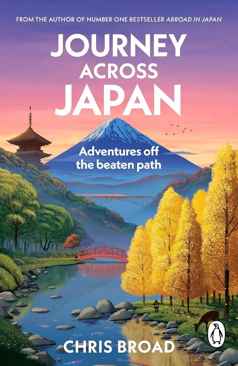 book cover for Journey Across Japan, by Chris Broad