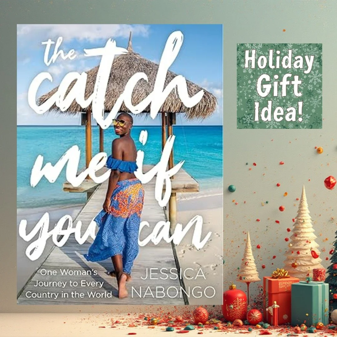 ➡️ Travelreads Book Recommendation: The Catch Me If You Can by Jessica Nabongo

Jessica Nabongo made history and shattered barriers as the first Black woman on record to visit ALL 195 countries in the world, and this groundbreaking achievement is cap