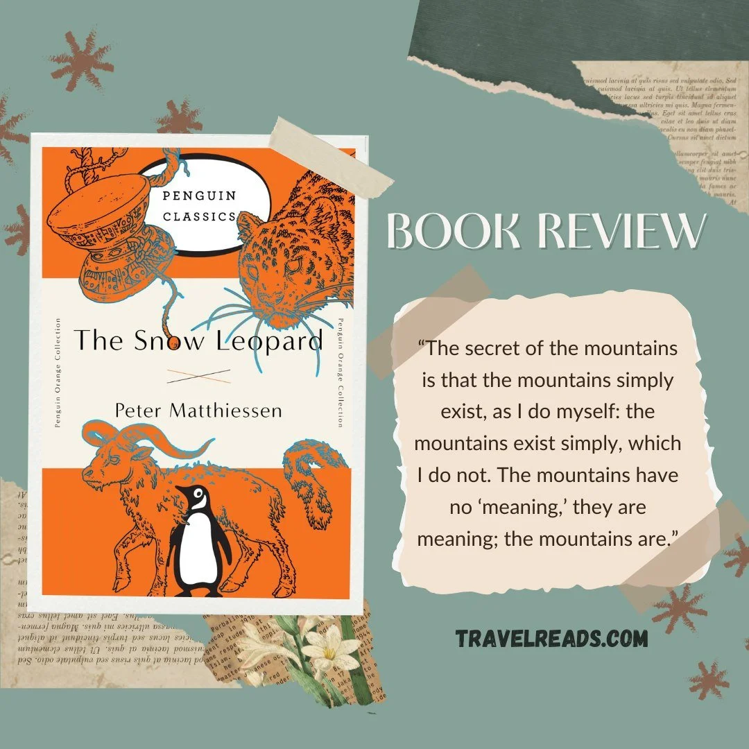 Peter Matthiessen's 𝑇ℎ𝑒 𝑆𝑛𝑜𝑤 𝐿𝑒𝑜𝑝𝑎𝑟𝑑 remains one of the great classics of travel literature for good reason. It follows his 1973 trek through the Himalayas with naturalist George Schaller, ostensibly searching for the rare snow leopard. 