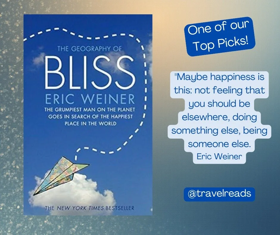 The Geography of Bliss follows Eric Weiner as he travels to the world's happiest and unhappiest places to understand what makes people content. His sharp, funny writing reveals that happiness looks different everywhere: the Swiss find it in order, Bh