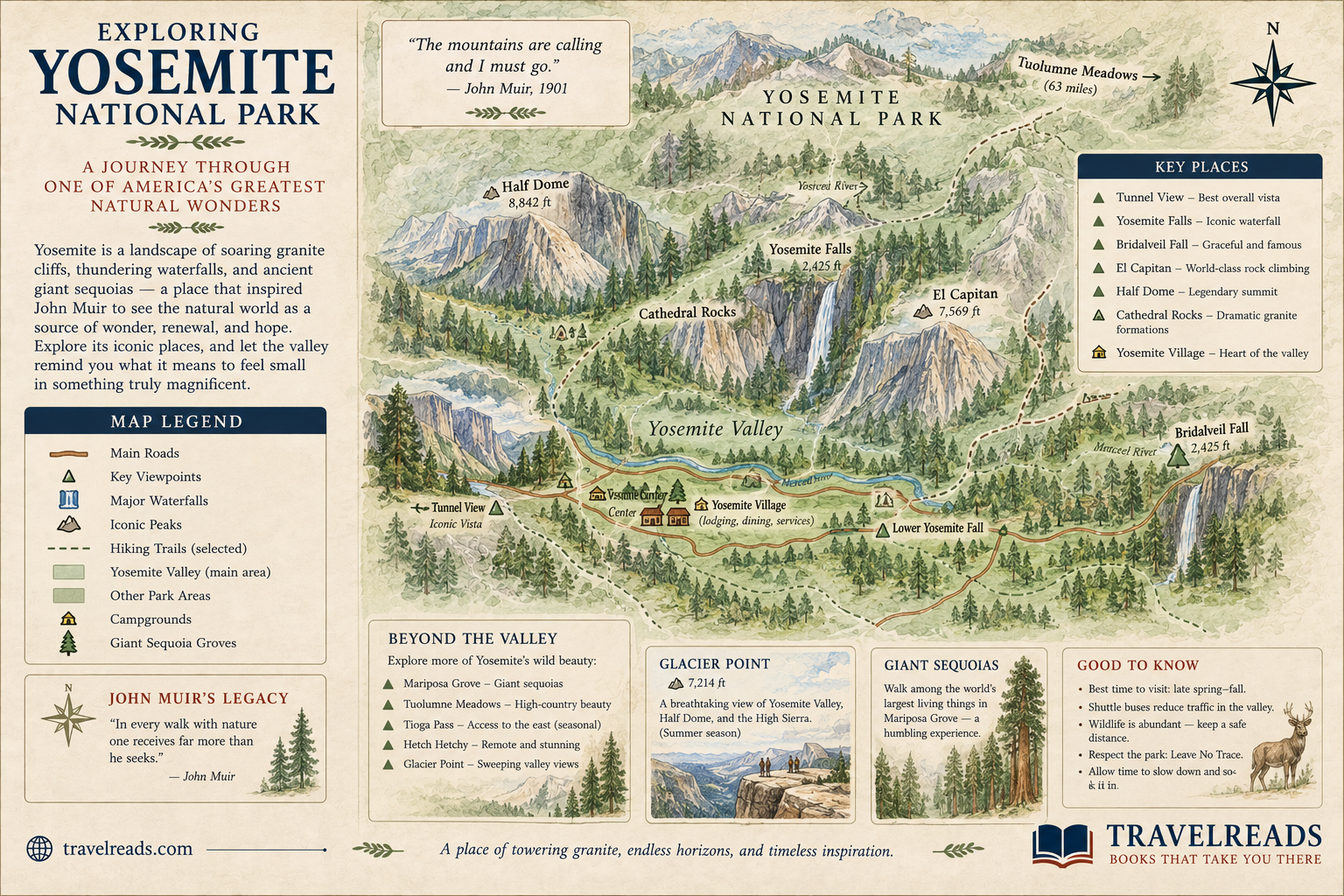Exploring Yosemite National Park