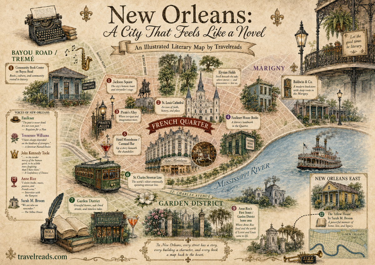 New Orleans: A City That Feels Like a Novel