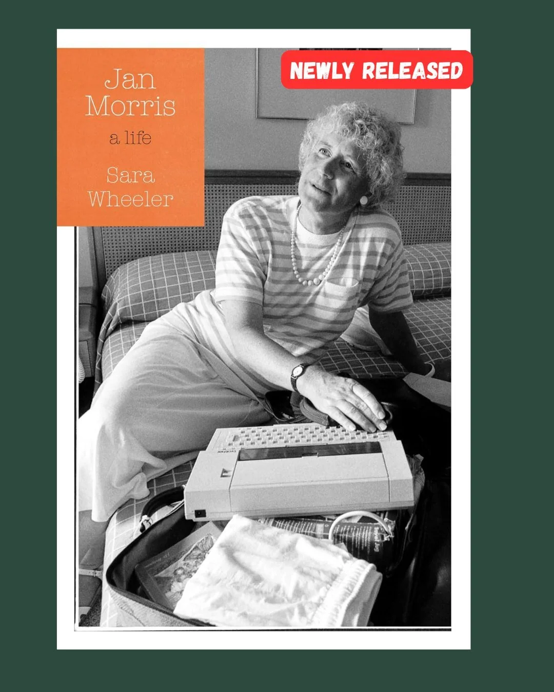 ➡️ Jan Morris: A Life (2026)

Jan Morris broke the news of the first Everest summit in 1953. She covered the Eichmann trial, interviewed Che Guevara, and wrote more than fifty books that captured the spirit of places around the world with a vividness